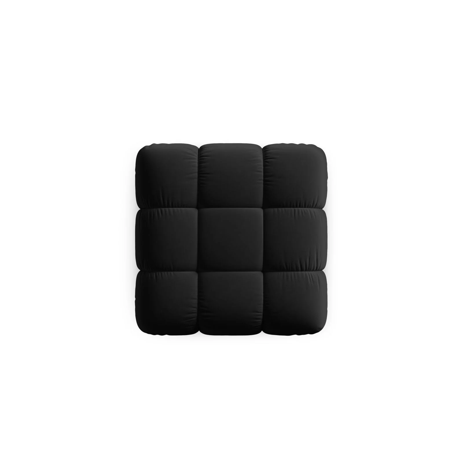 Cortina Pouf aus Samt, 94x94 cm - Image 16