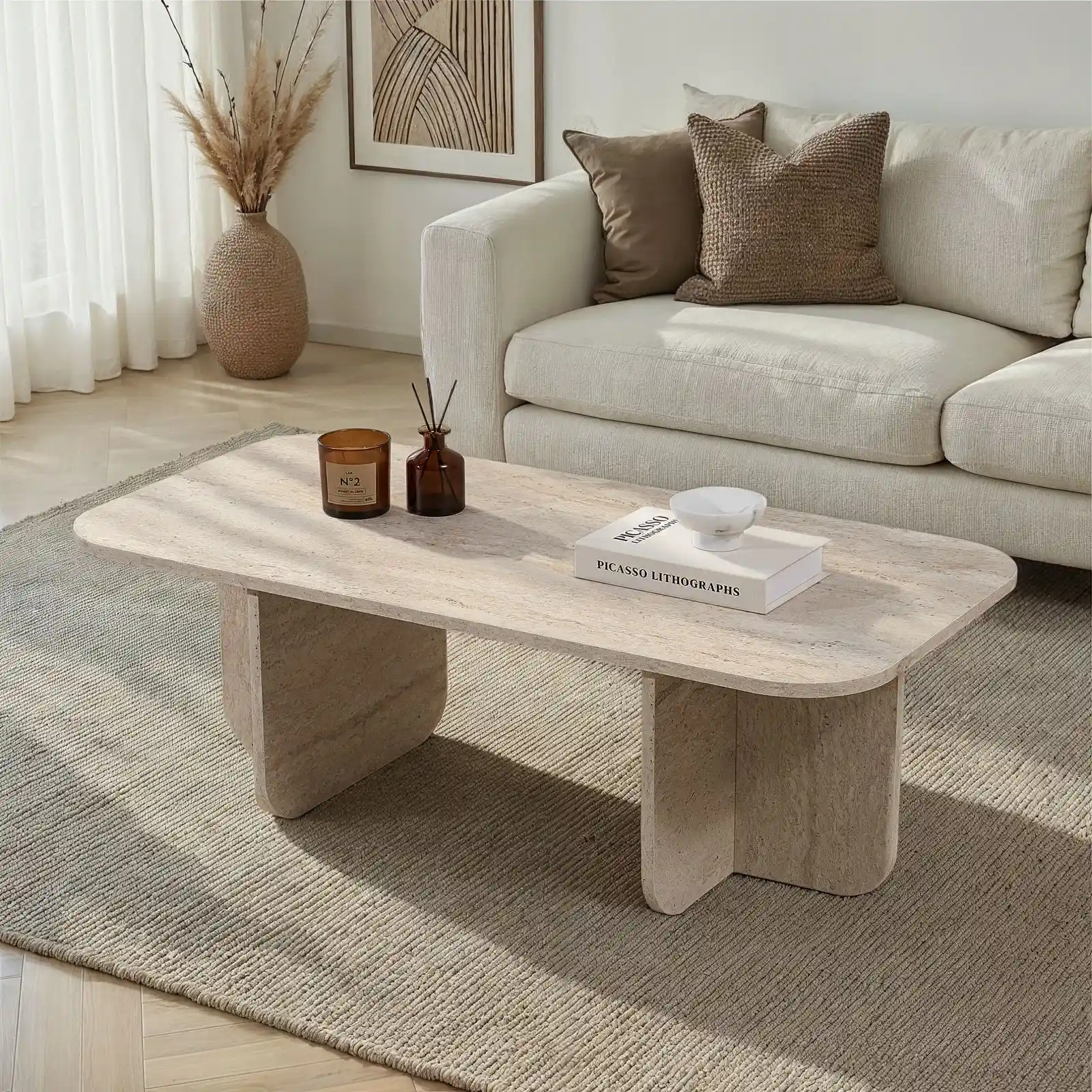 Couchtisch Akira aus melaminbeschichteten Holz, 120×60×41 cm - Image 8