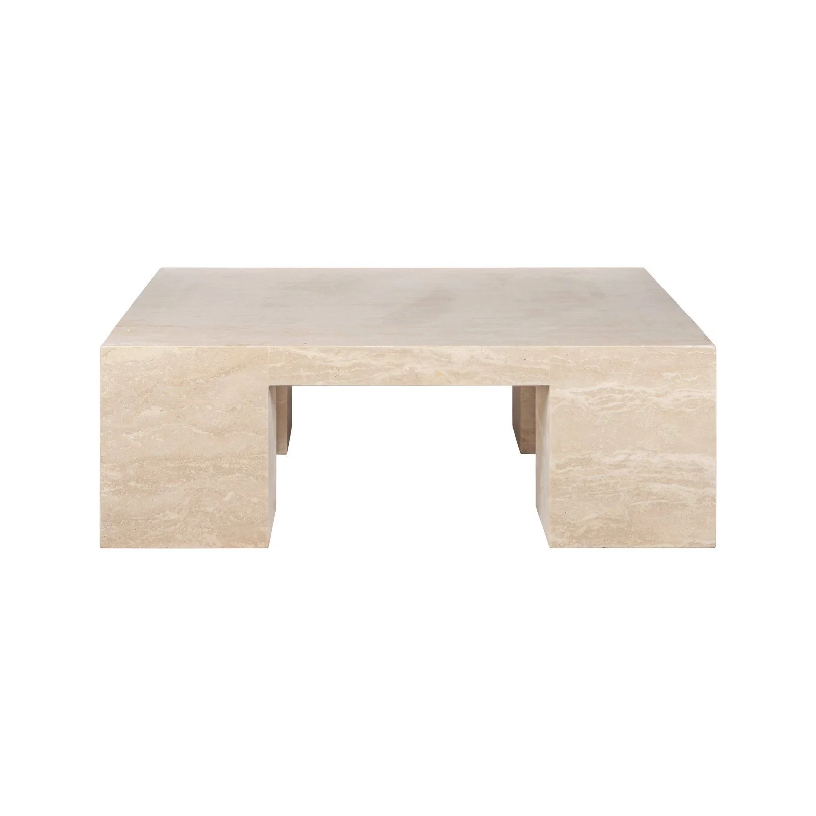 Couchtisch Alexander Jones (Biltmore) in beige, 110x110x37 cm - Image 4