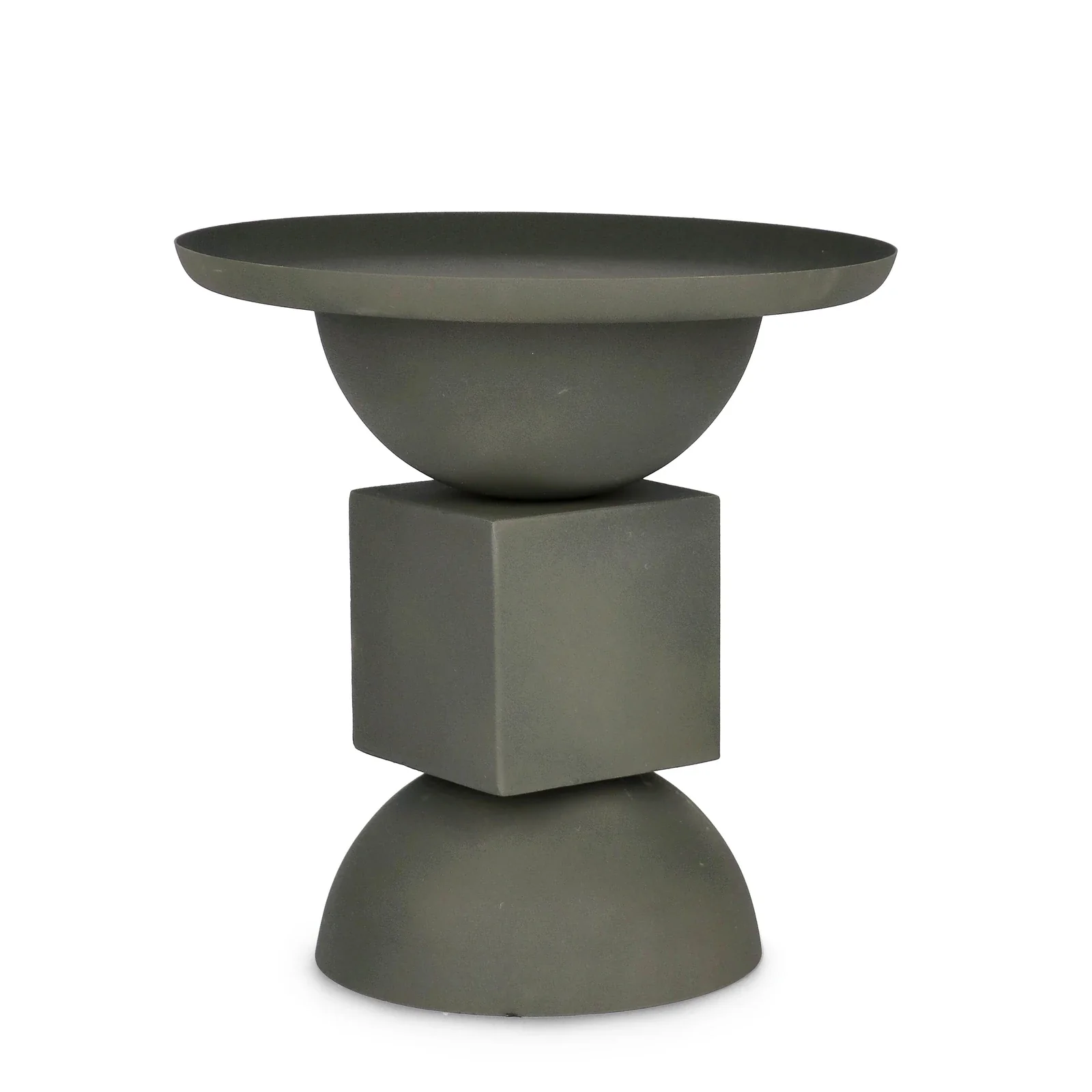 Couchtisch Grün rund 40,5x40,5 Alka