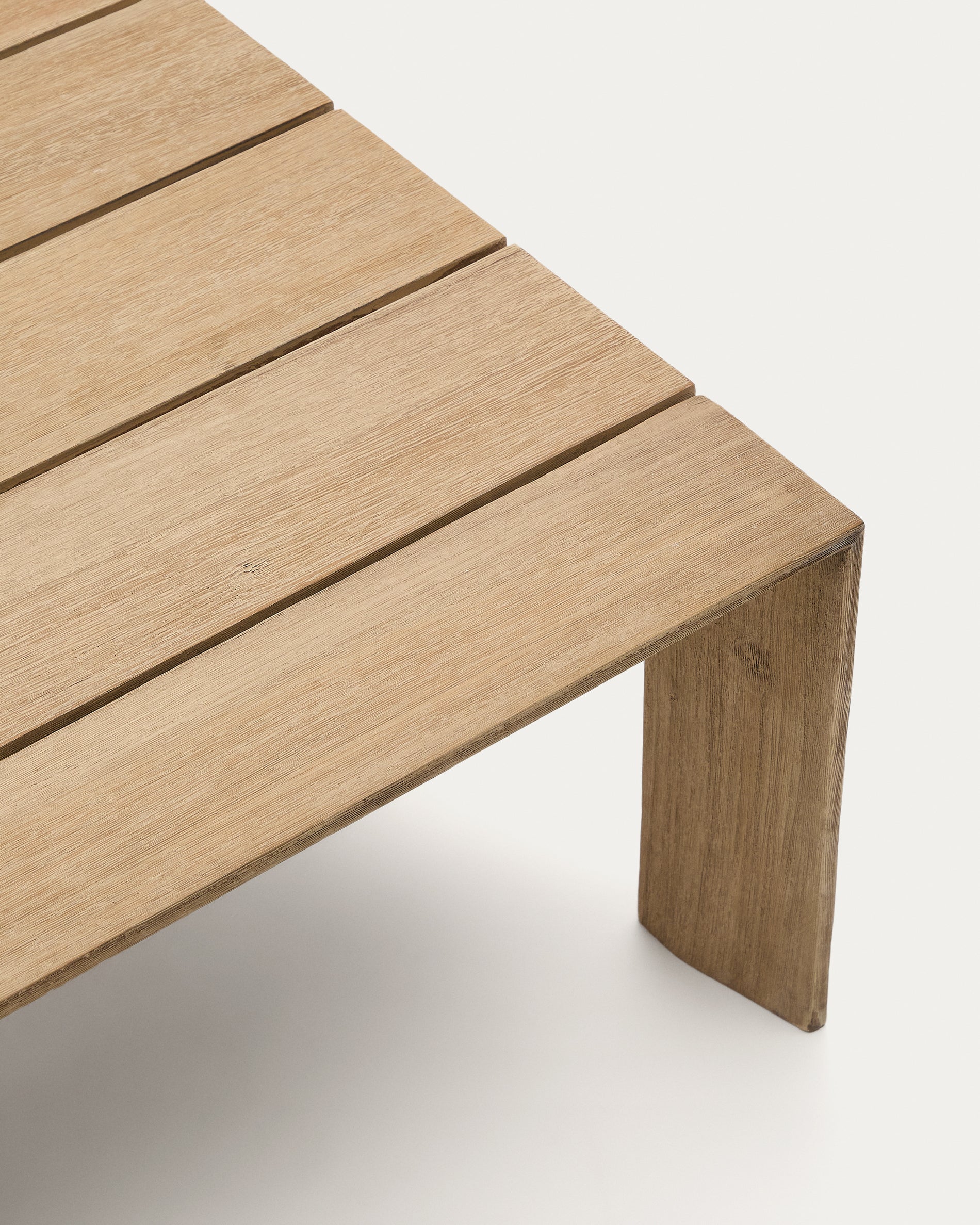 Couchtisch Ambra aus massivem Akazienholz mit hellem Finish 82,5 x 82,5 cm FSC 100% - Image 7