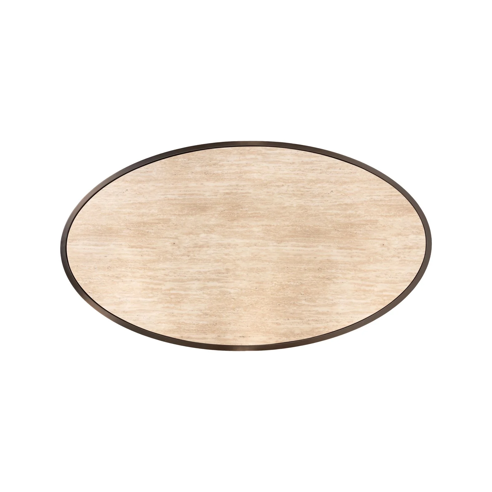 Couchtisch Bonanza in Kupfer, 140x80x38 cm - Image 6
