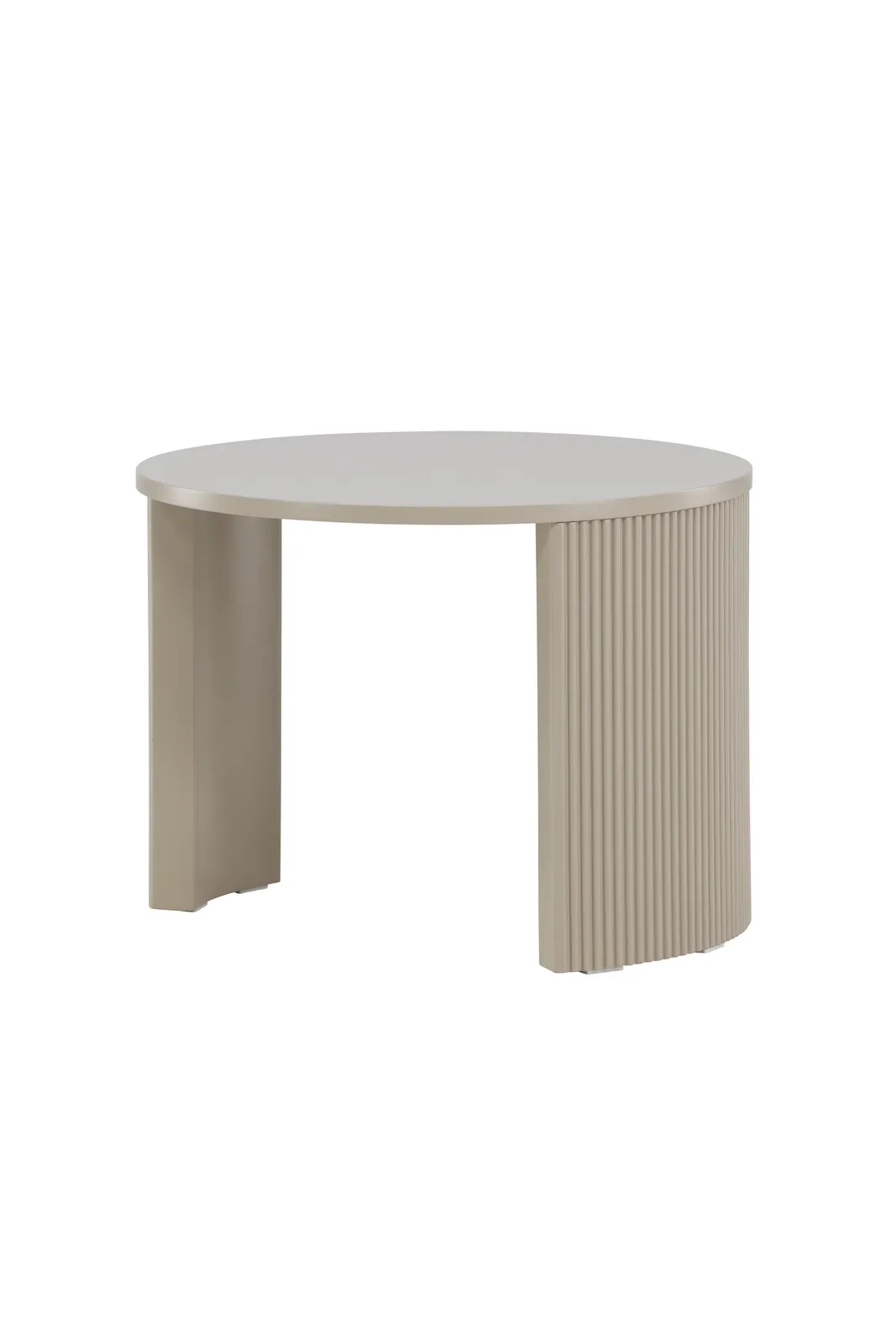 Couchtisch Bristol in beige ⌀60
