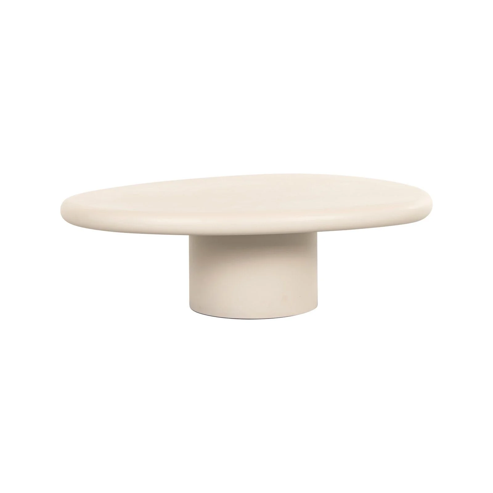 Couchtisch Clayton in beige, 110x90x34 cm