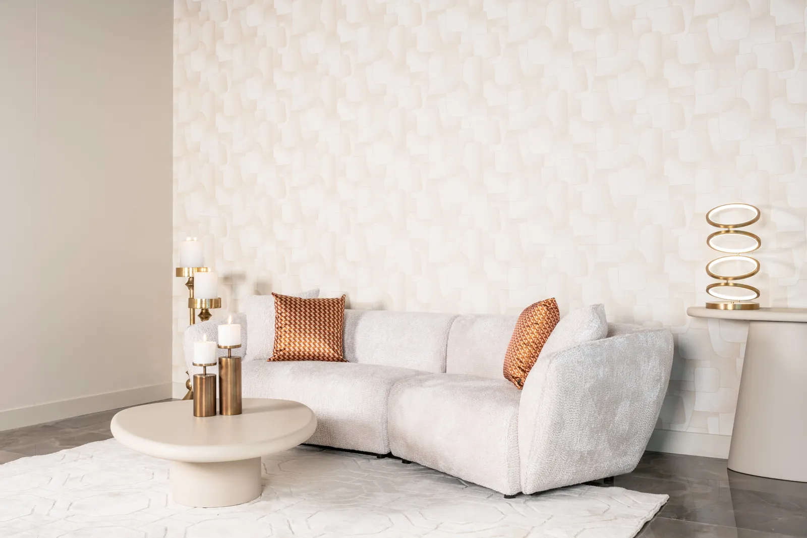 Couchtisch Clayton in beige, 110x90x34 cm - Image 3