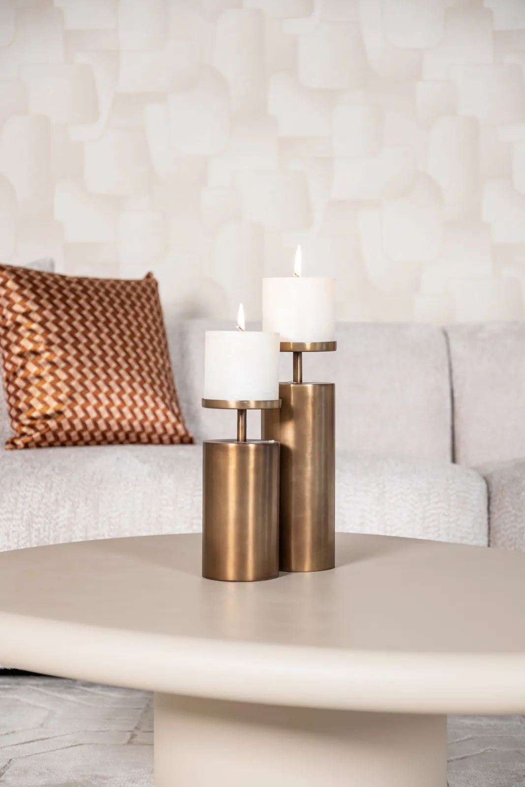 Couchtisch Clayton in beige, 110x90x34 cm - Image 4