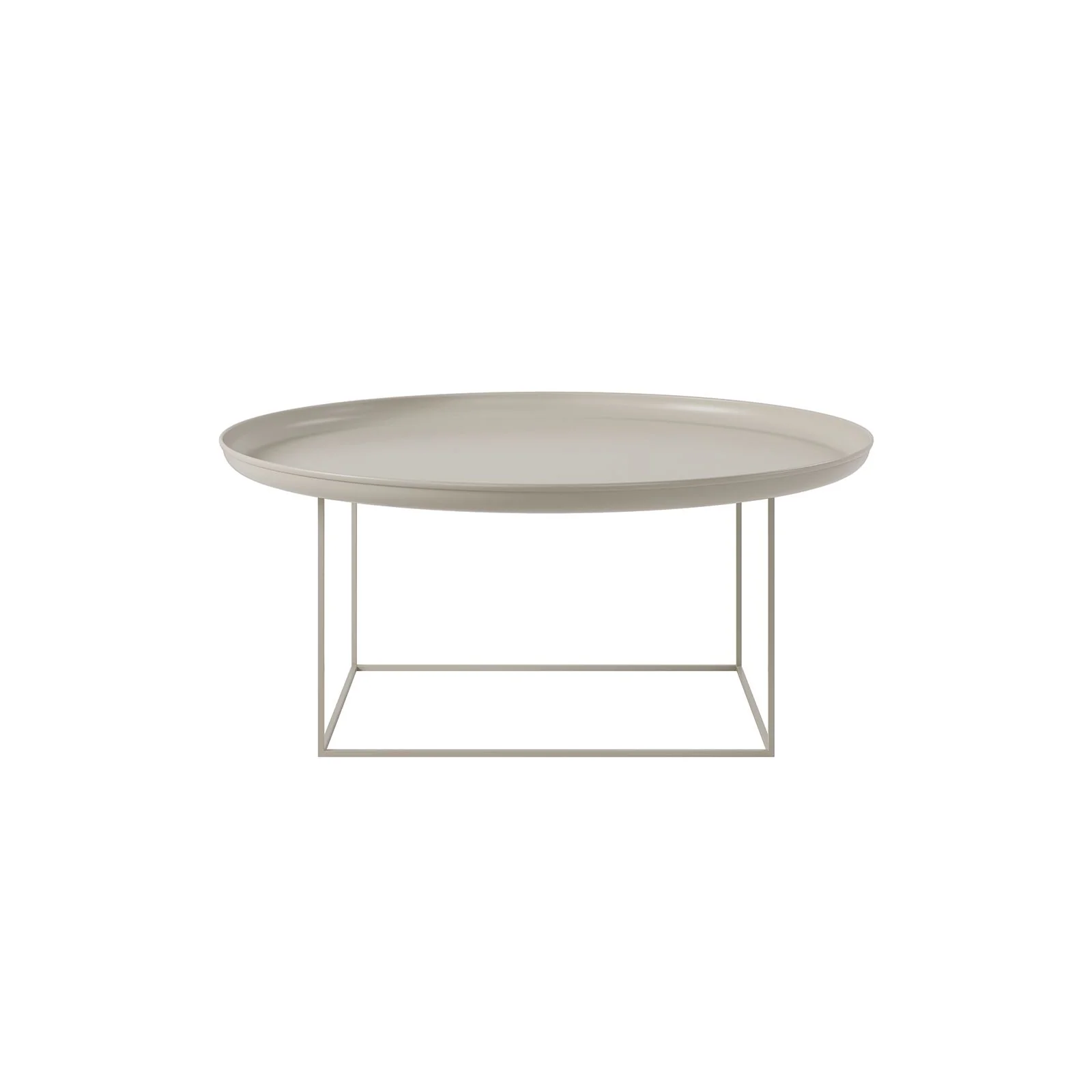 Couchtisch Duke aus pulverbeschichtetem Stahl, gross, 90x90x39 cm - Image 13