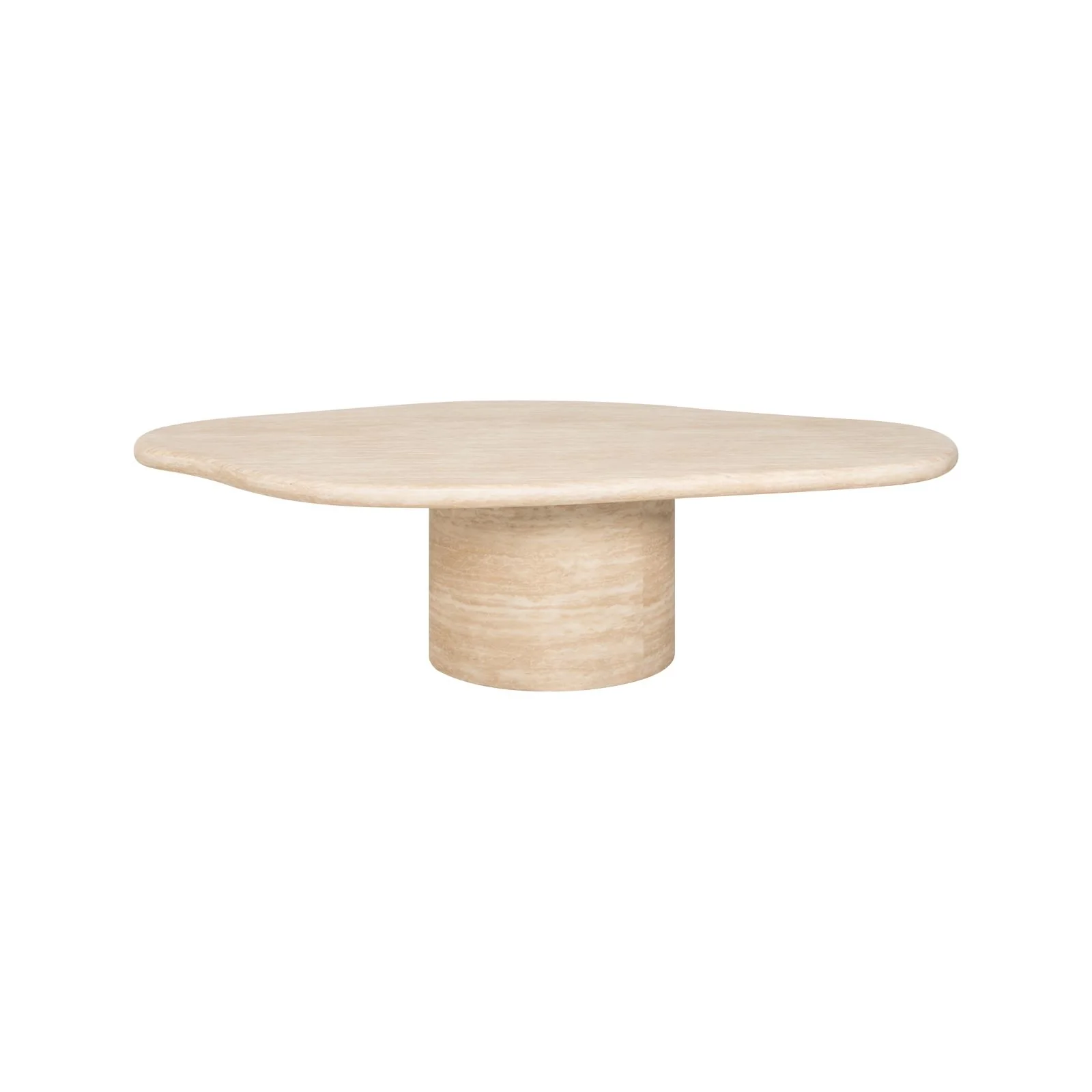 Couchtisch Fictus in beige, 130x80x35 cm