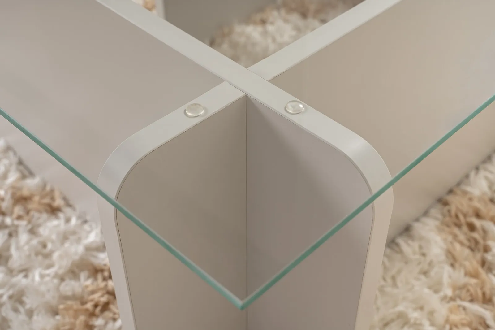 Couchtisch Flavio aus melaminbeschichteten Holz und gehärtetem Glas, 105×65×30 cm - Image 37