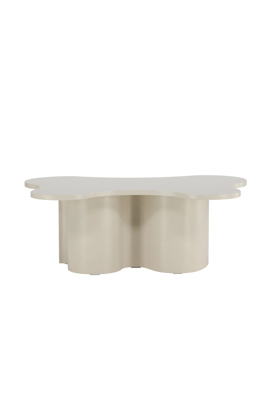 Couchtisch Flow in beige, 80x120x45 cm