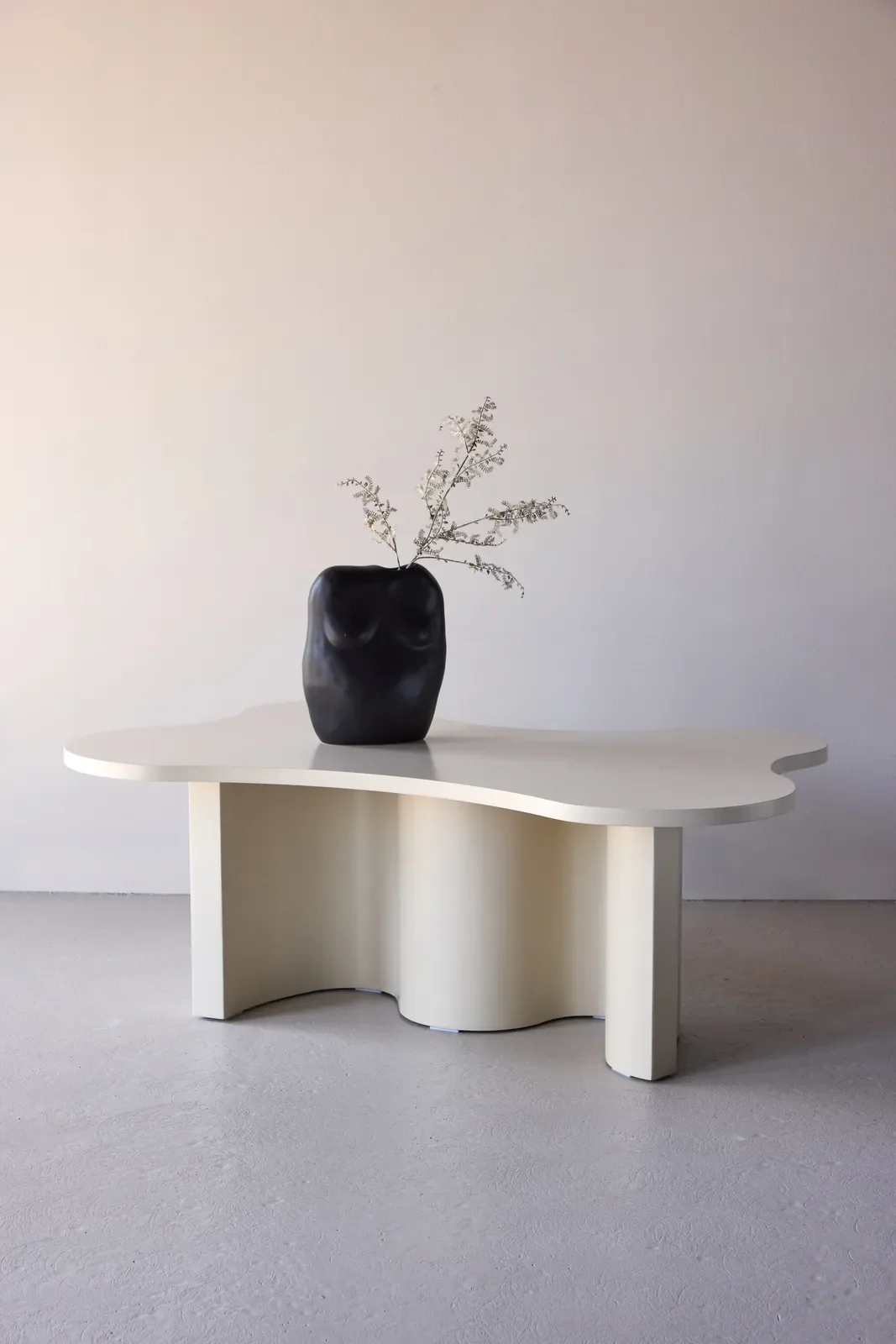 Couchtisch Flow in beige, 80x120x45 cm - Image 2