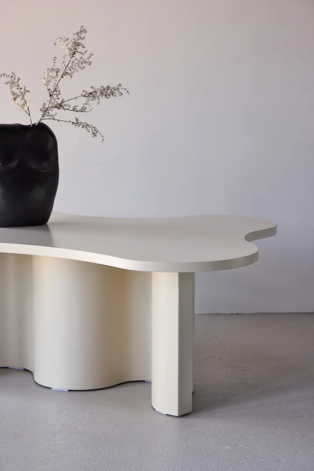 Couchtisch Flow in beige, 80x120x45 cm - Image 3