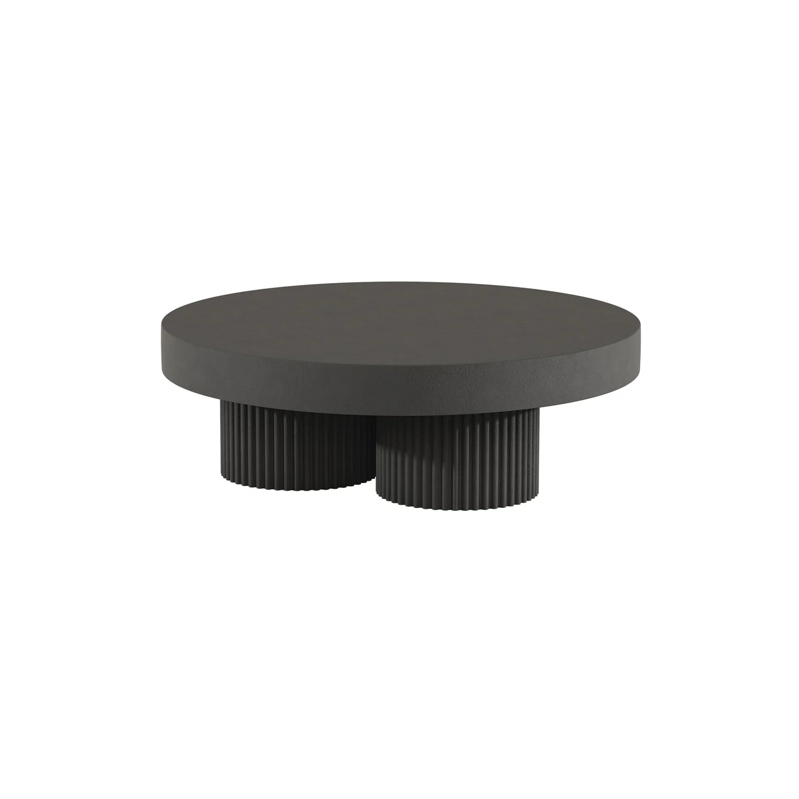 Couchtisch Gear aus Beton, rund, 120×120×39 cm - Image 13