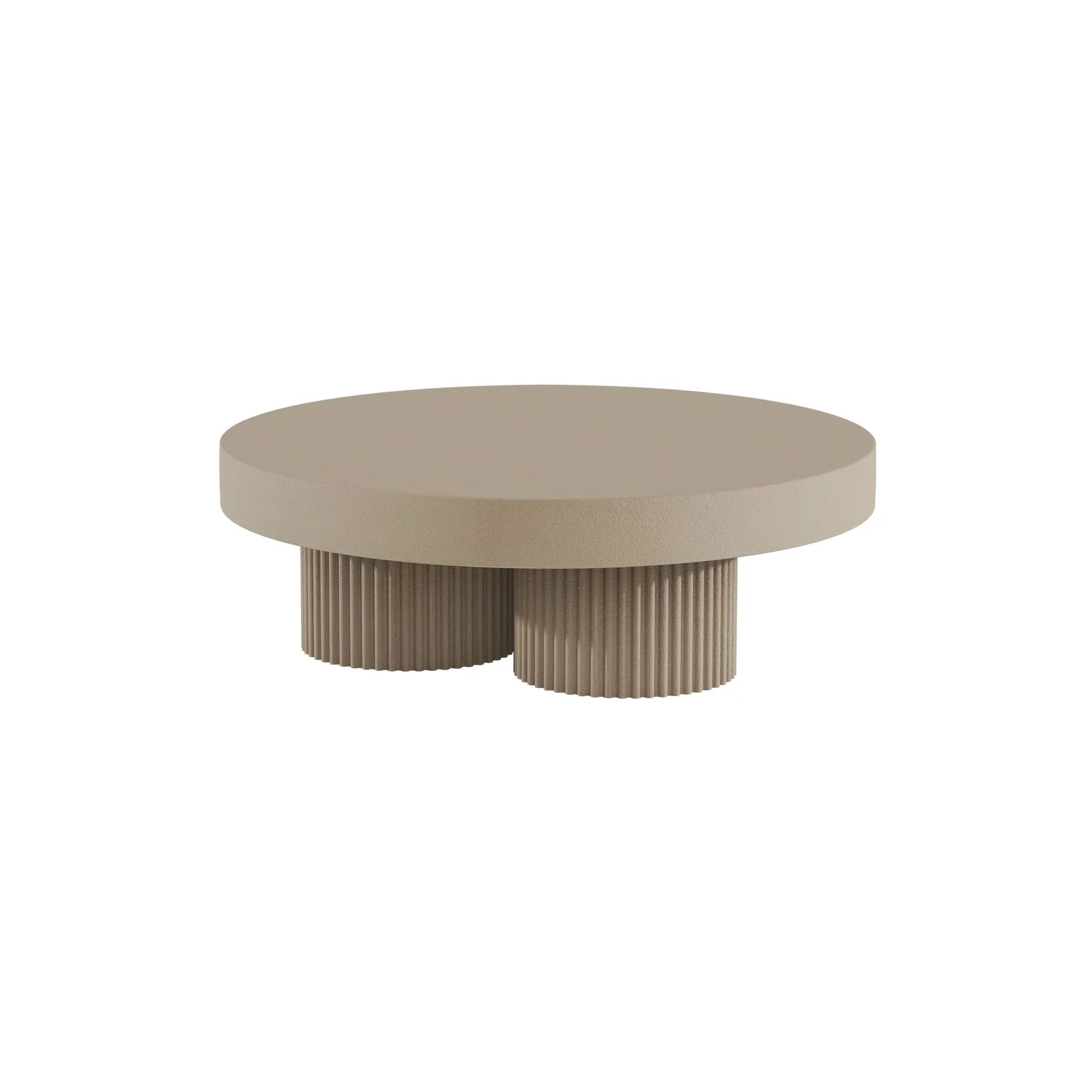 Couchtisch Gear aus Beton, rund, 120×120×39 cm - Image 5