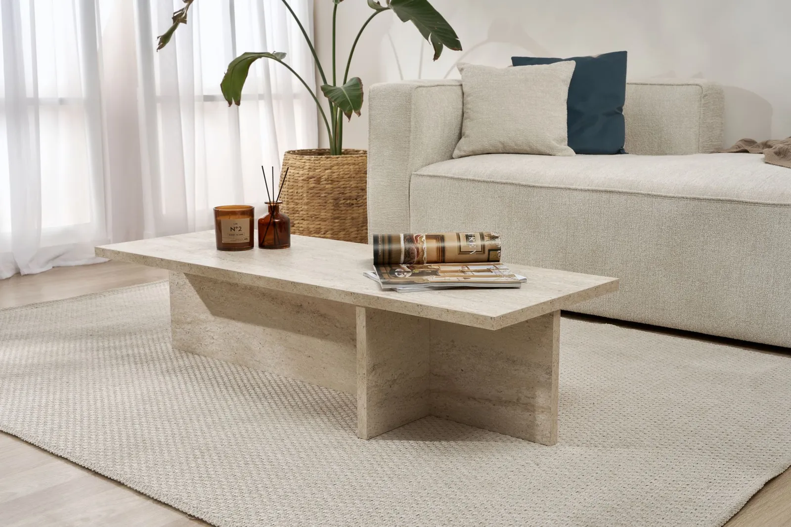 Couchtisch Harbor aus Holz, 120×45×30 cm - Image 18