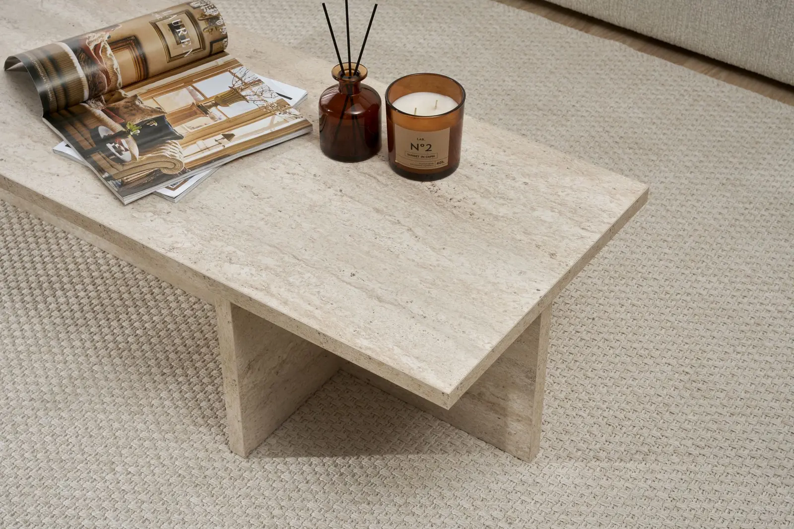 Couchtisch Harbor aus Holz, 120×45×30 cm - Image 21