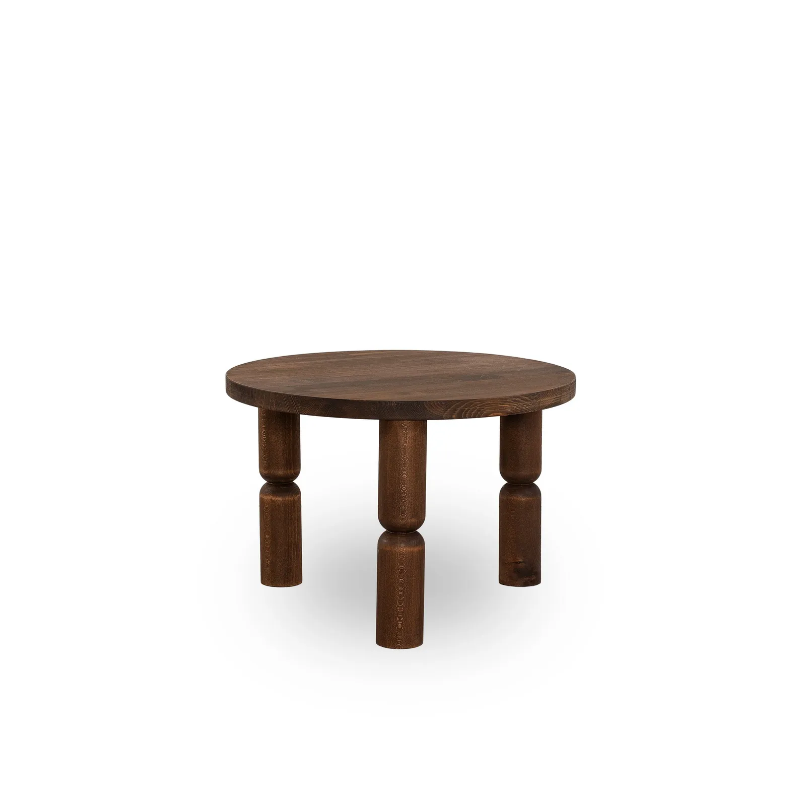 Couchtisch Ida aus Buchenholz in Kastanie, 60×60×40 cm - Image 9