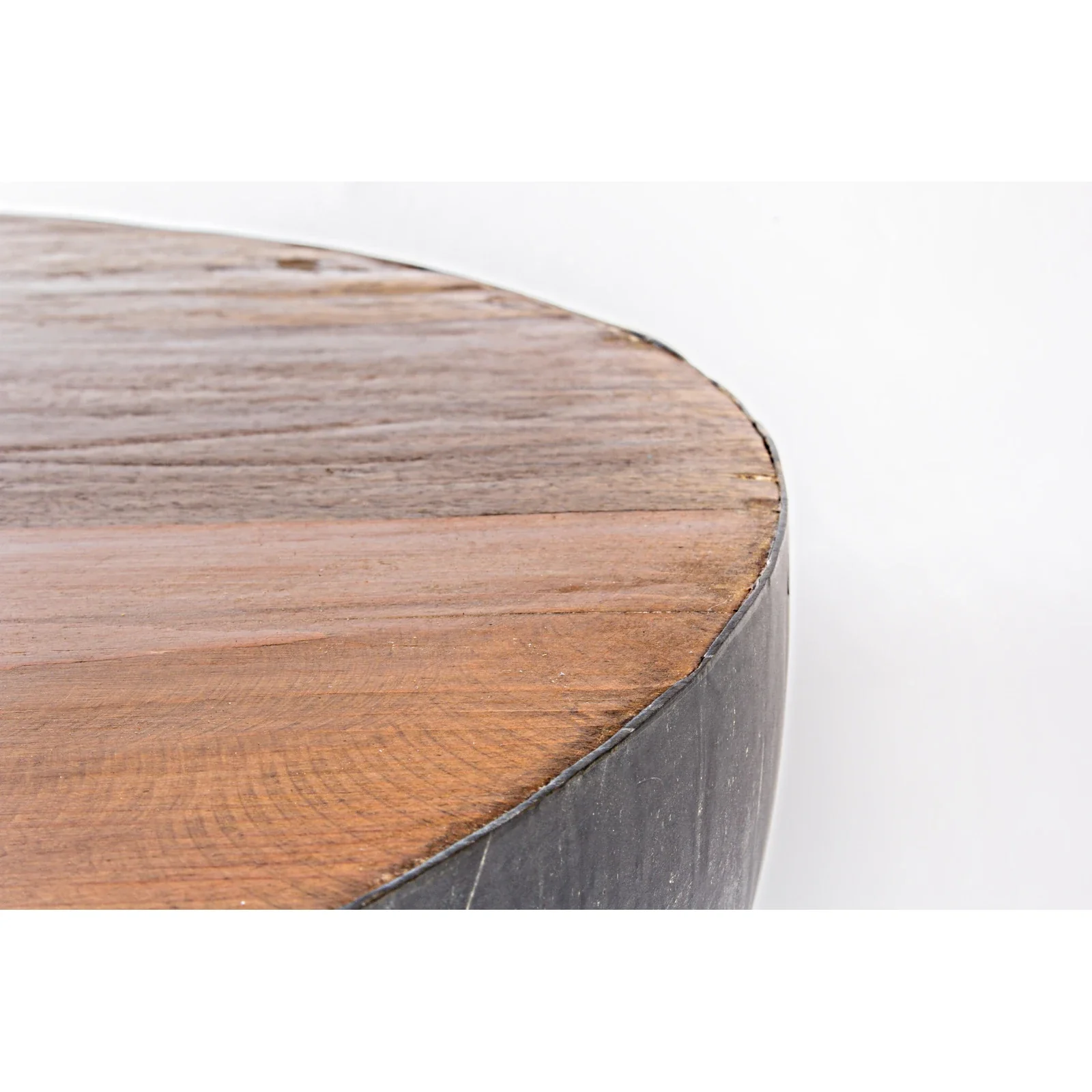 Couchtisch rund 90x90 Grau Lancaster - Image 5