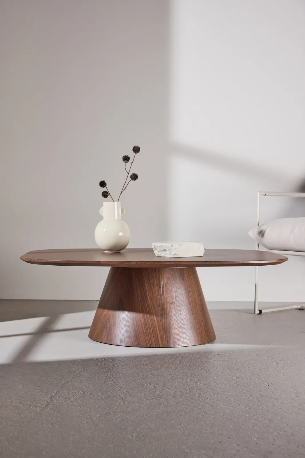 Couchtisch Lanzo mit Mokkalook, 92,5x120x39 cm - Image 2