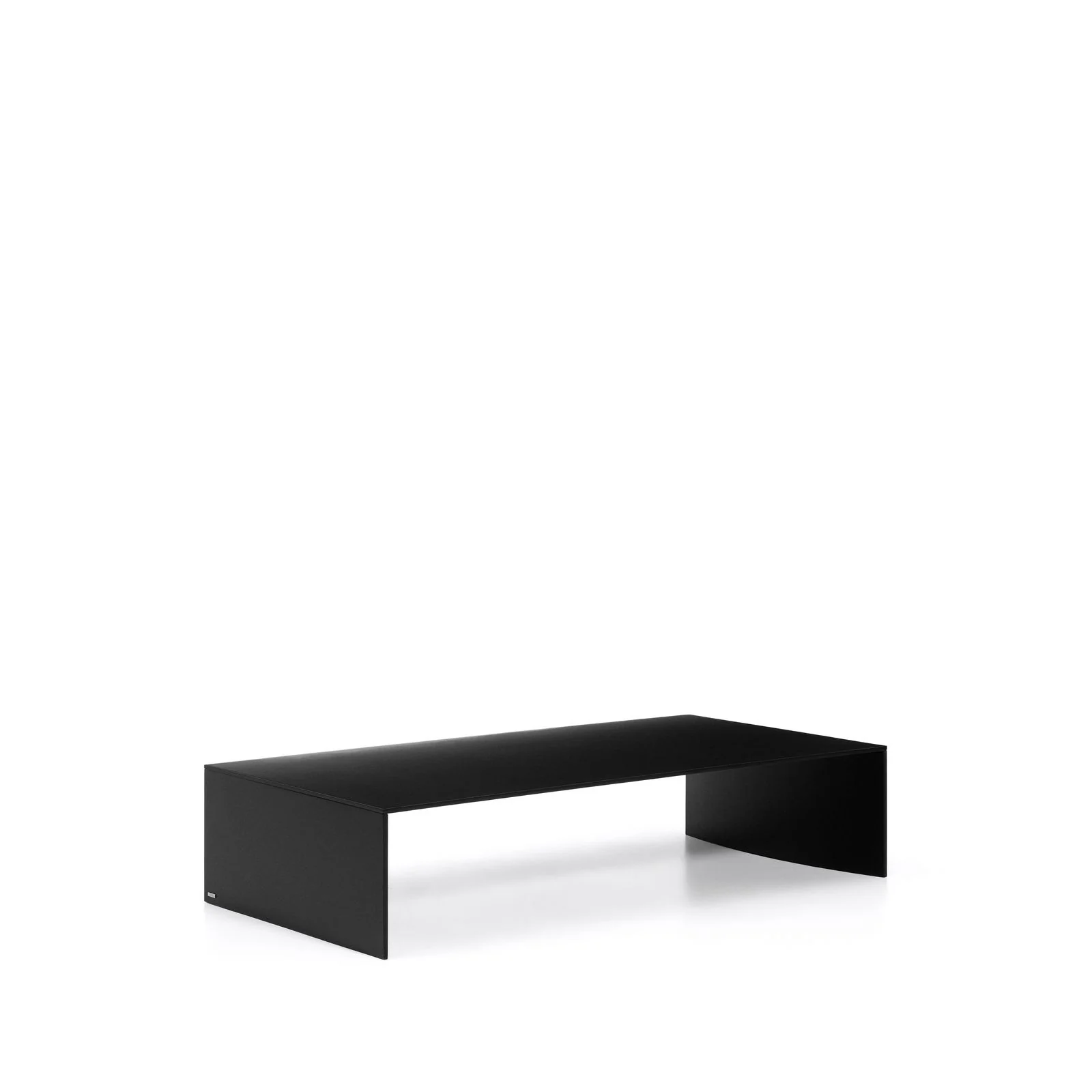 Couchtisch Litto aus schwarz lackiertem MDF 140 x 70 cm - Image 5