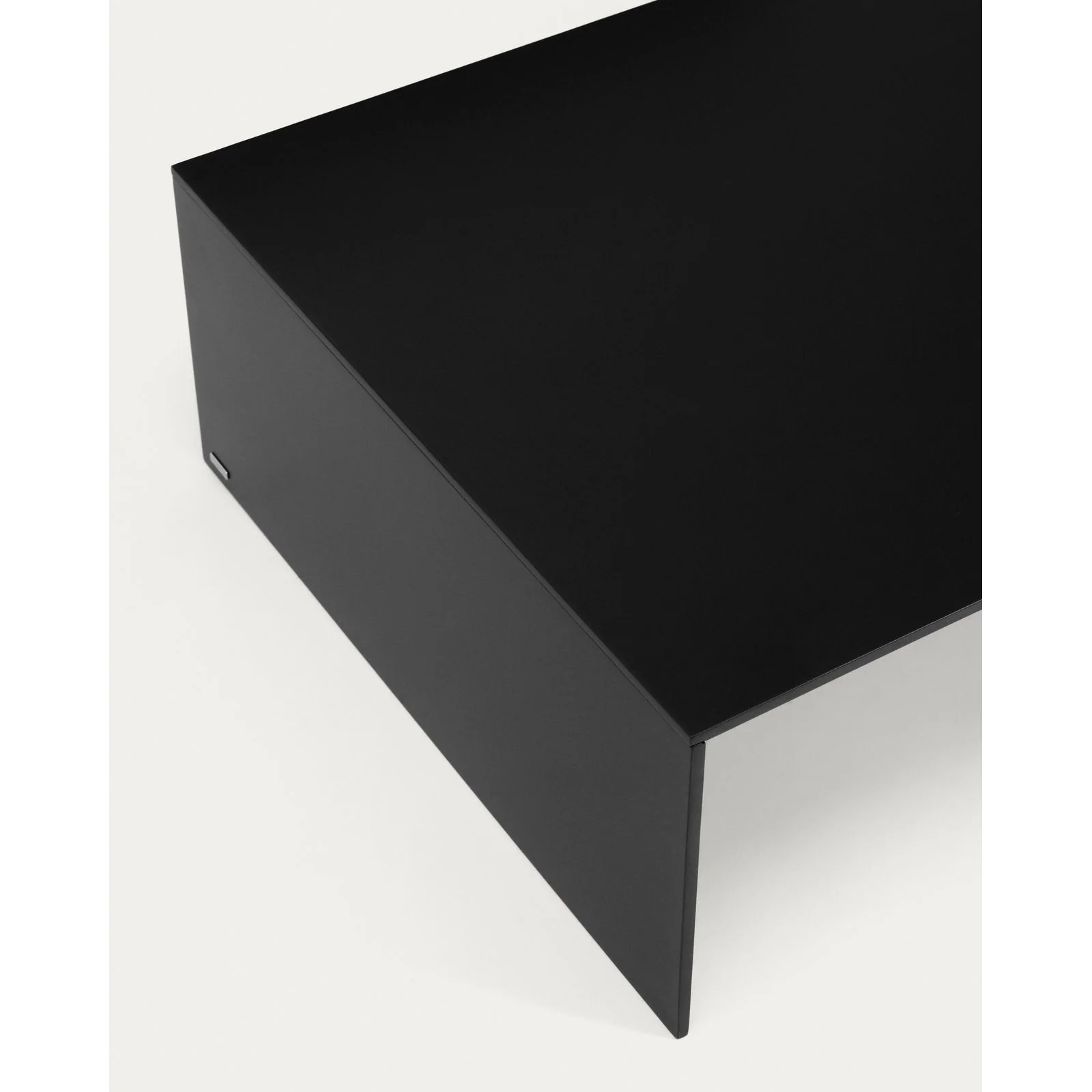 Couchtisch Litto aus schwarz lackiertem MDF 140 x 70 cm - Image 6