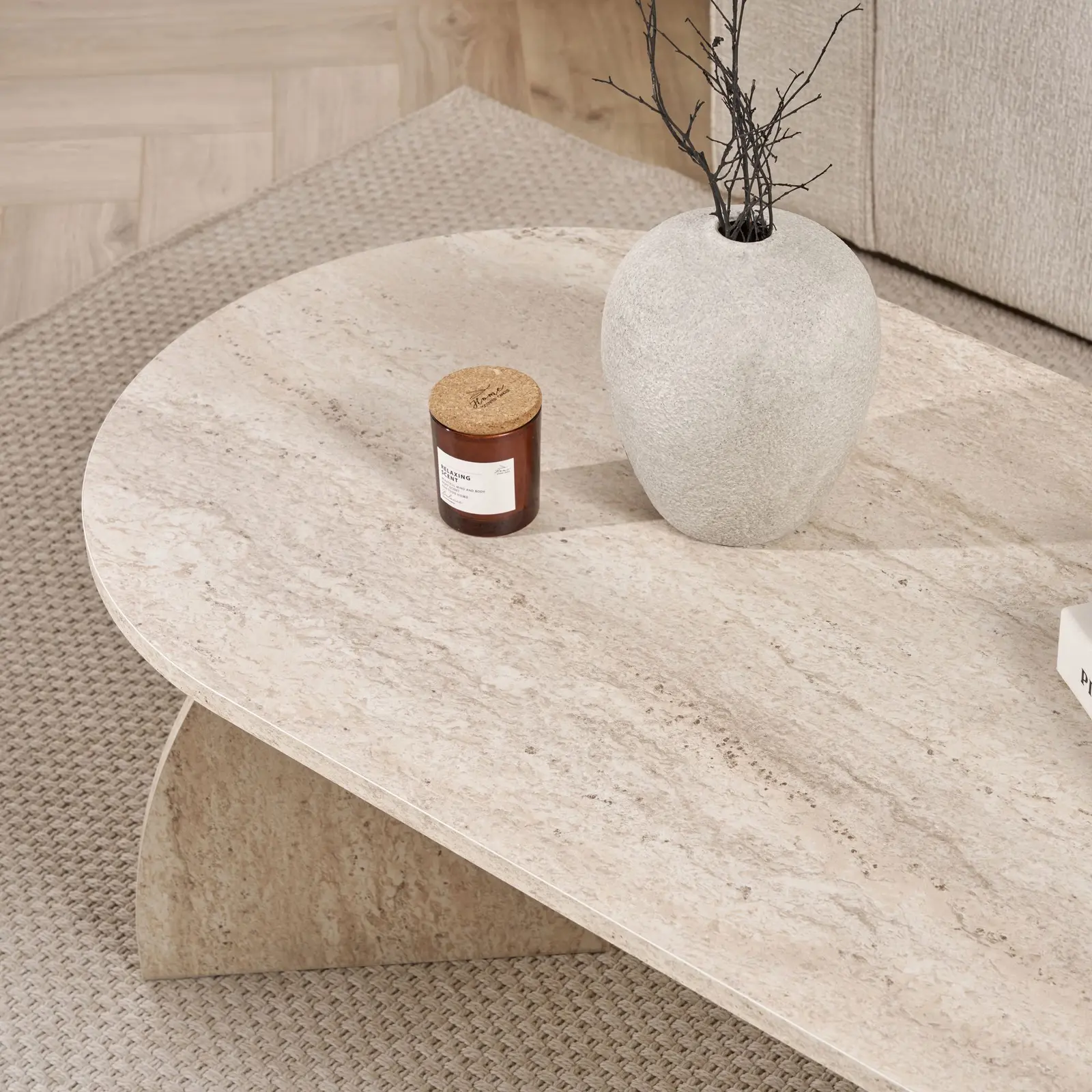 Couchtisch Melina aus melaminbeschichteten Holz, 120×60×40 cm - Image 14
