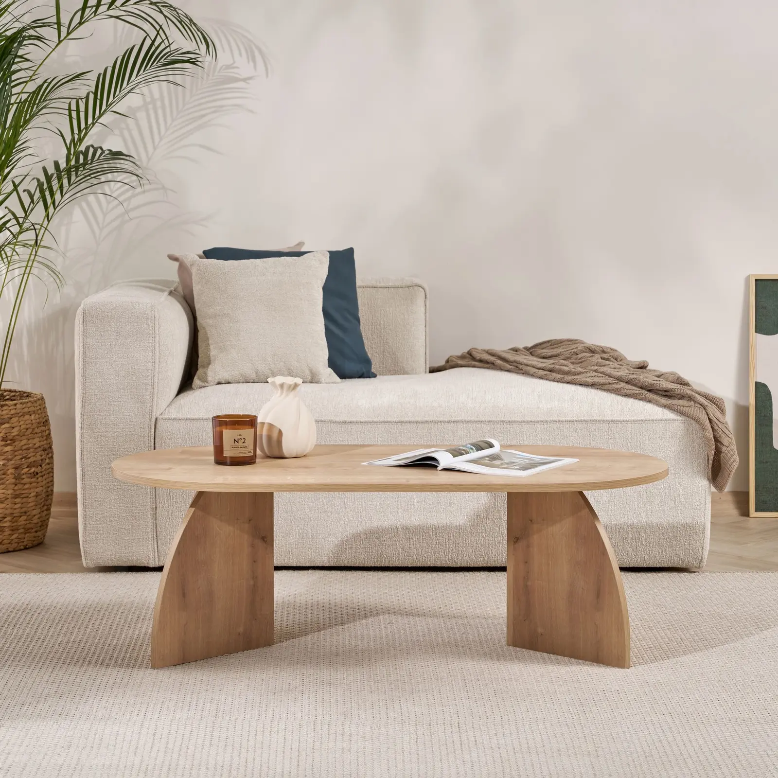 Couchtisch Melina aus melaminbeschichteten Holz, 120×60×40 cm - Image 19