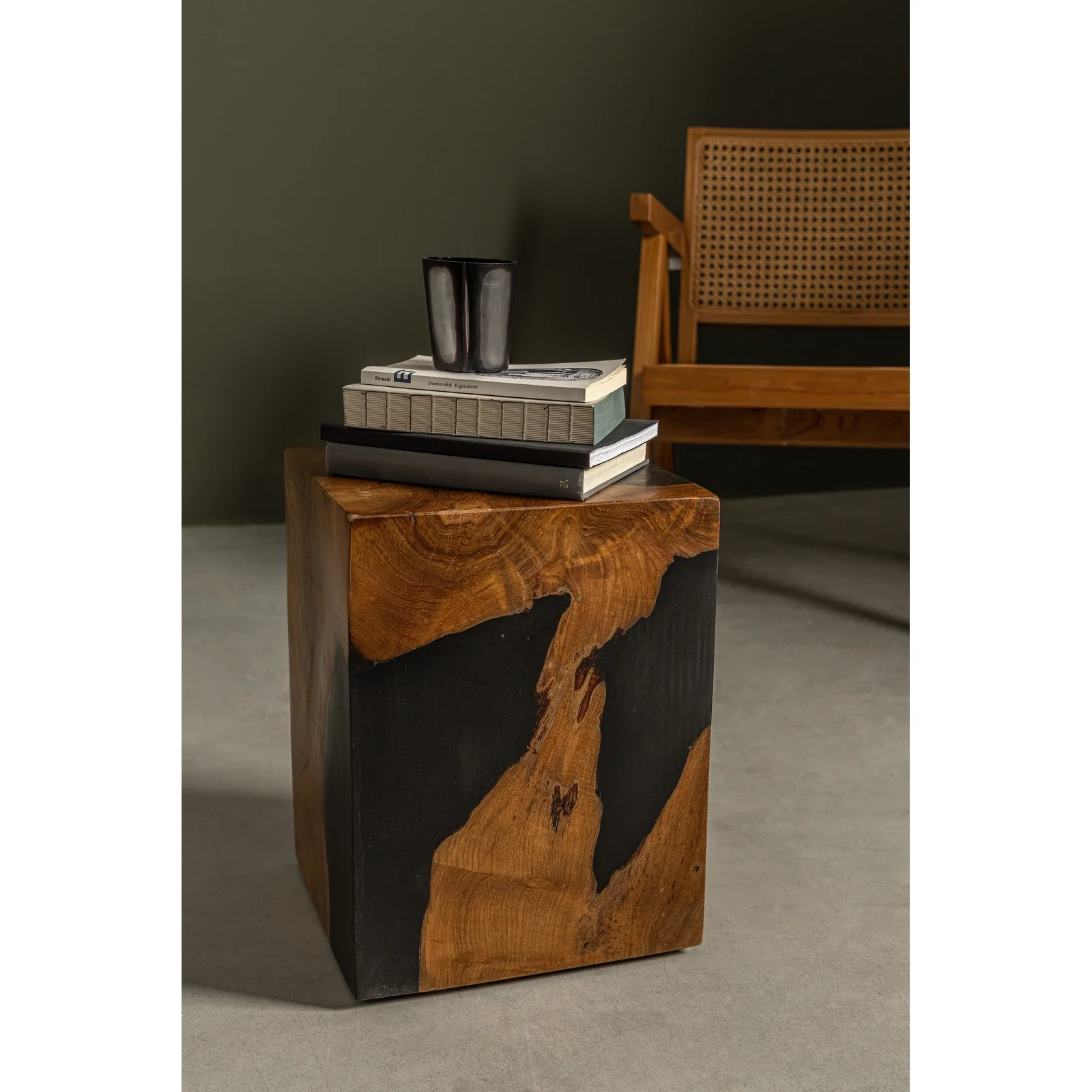 Couchtisch Schwarz 30x30 Melty - Image 2