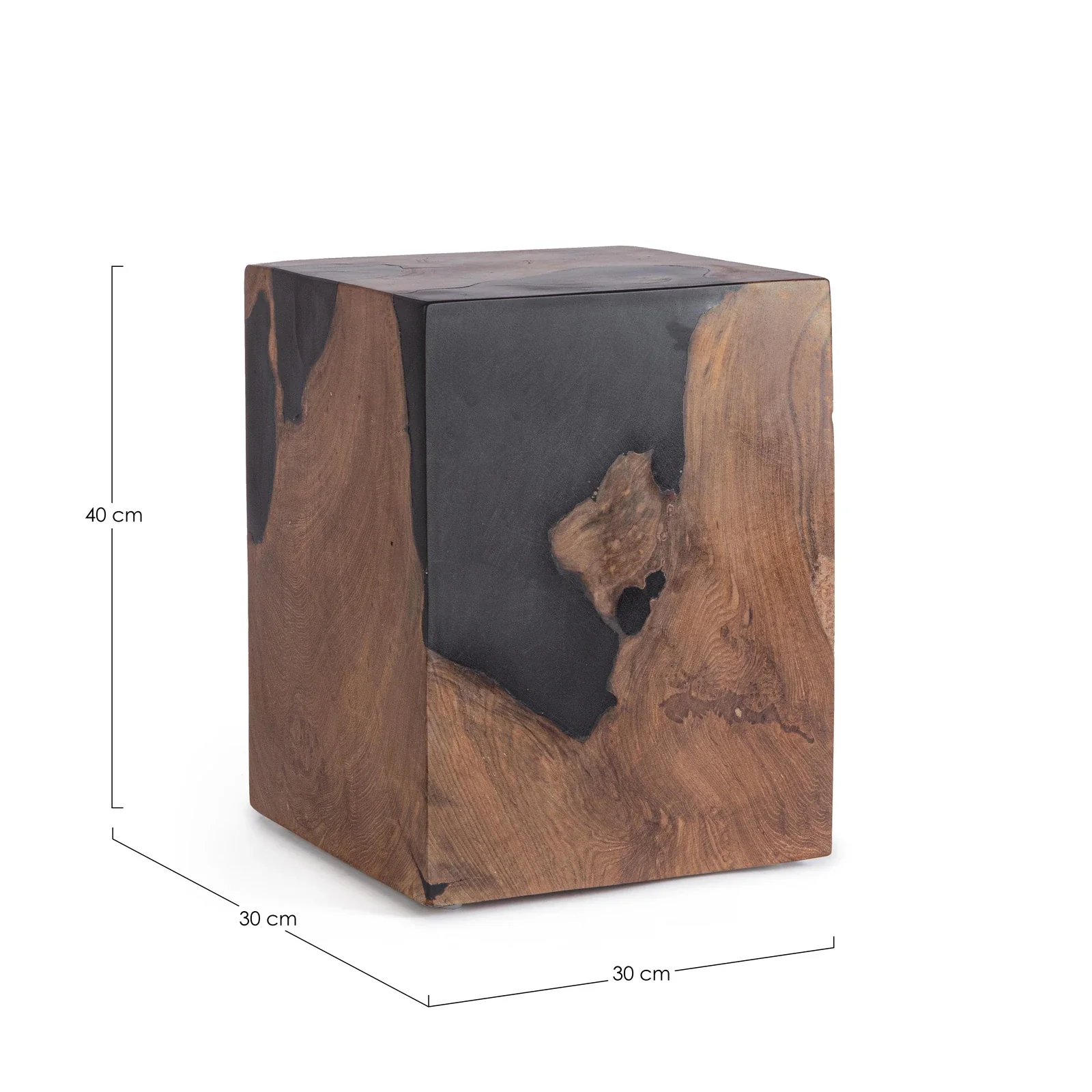 Couchtisch Schwarz 30x30 Melty - Image 4