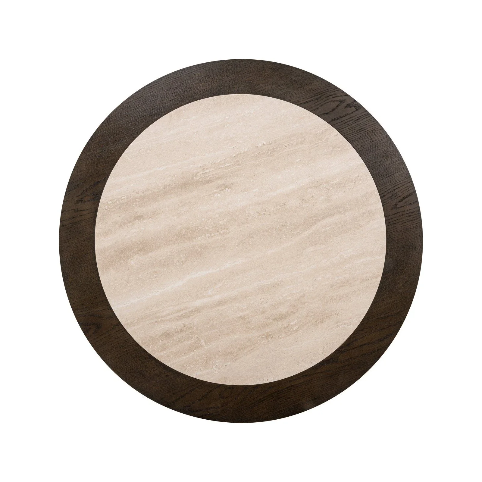 Couchtisch Nando aus Eichenfurnier in braun, 100x100x38 cm - Image 3
