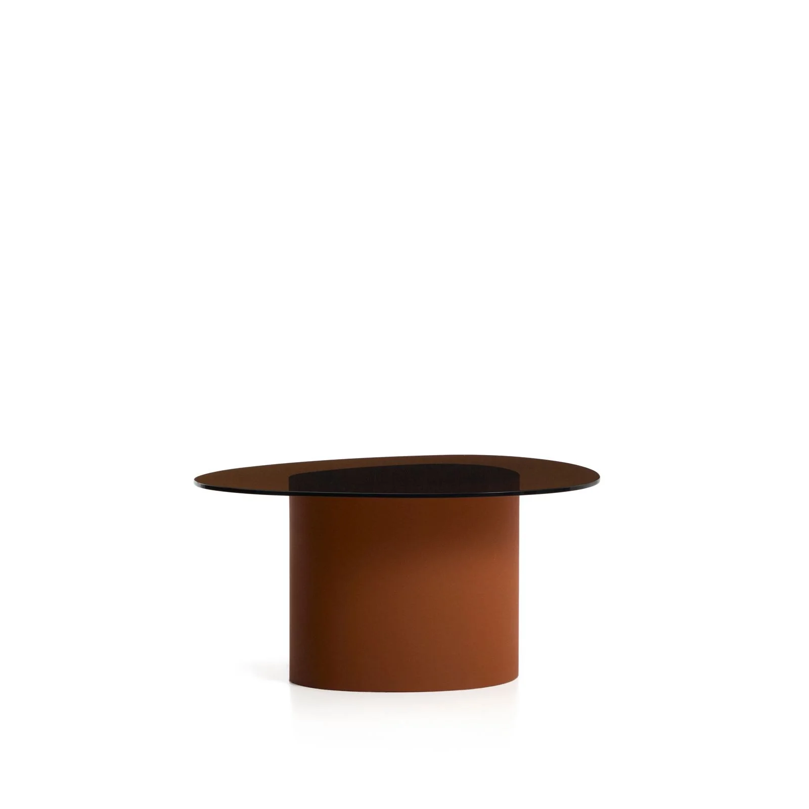 Couchtisch Olir aus gehärtetem Glas und Stahl 82 x 74 cm - Image 12