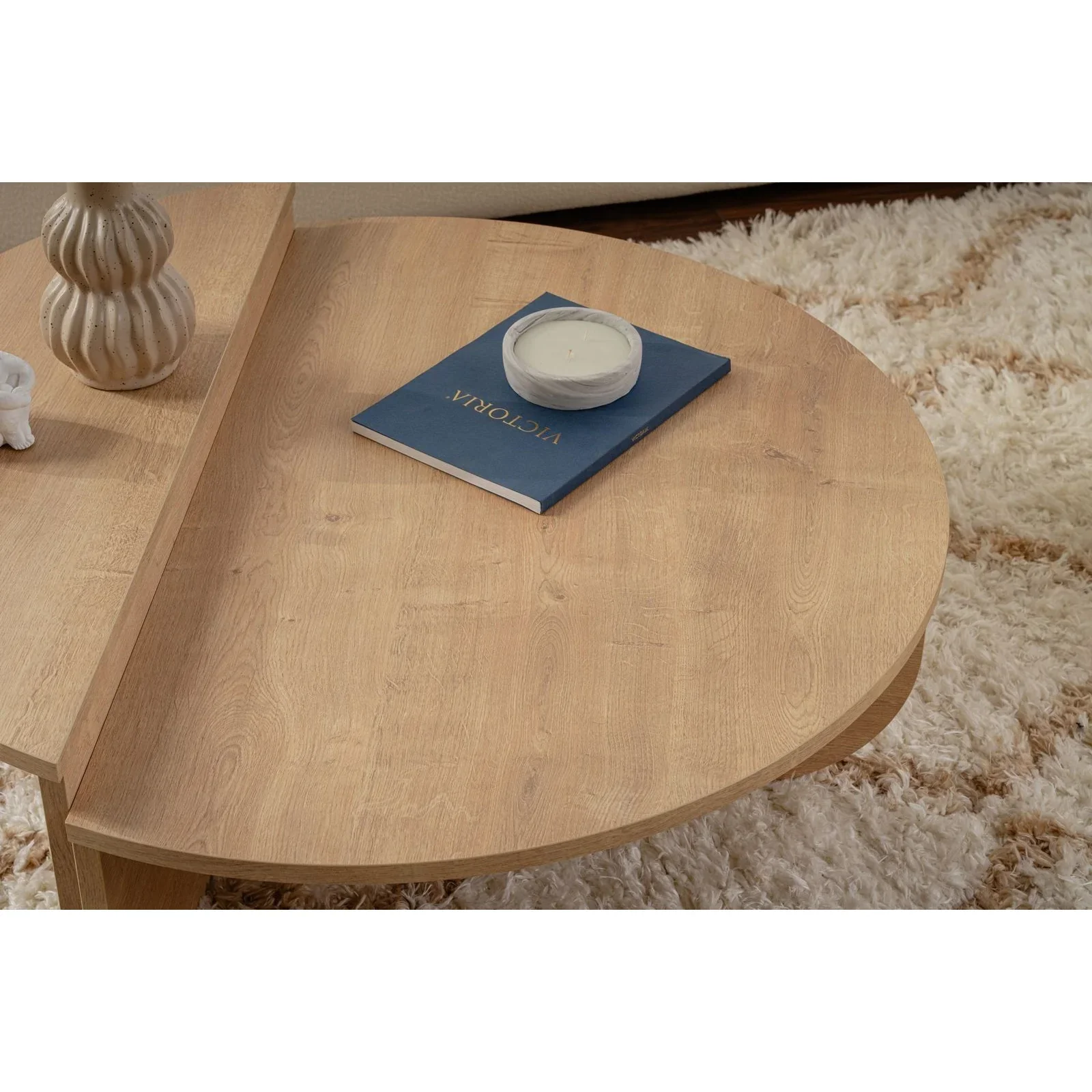 Couchtisch Orion aus Holz in verschiedenen Farben, 90x60x30 cm - Image 123