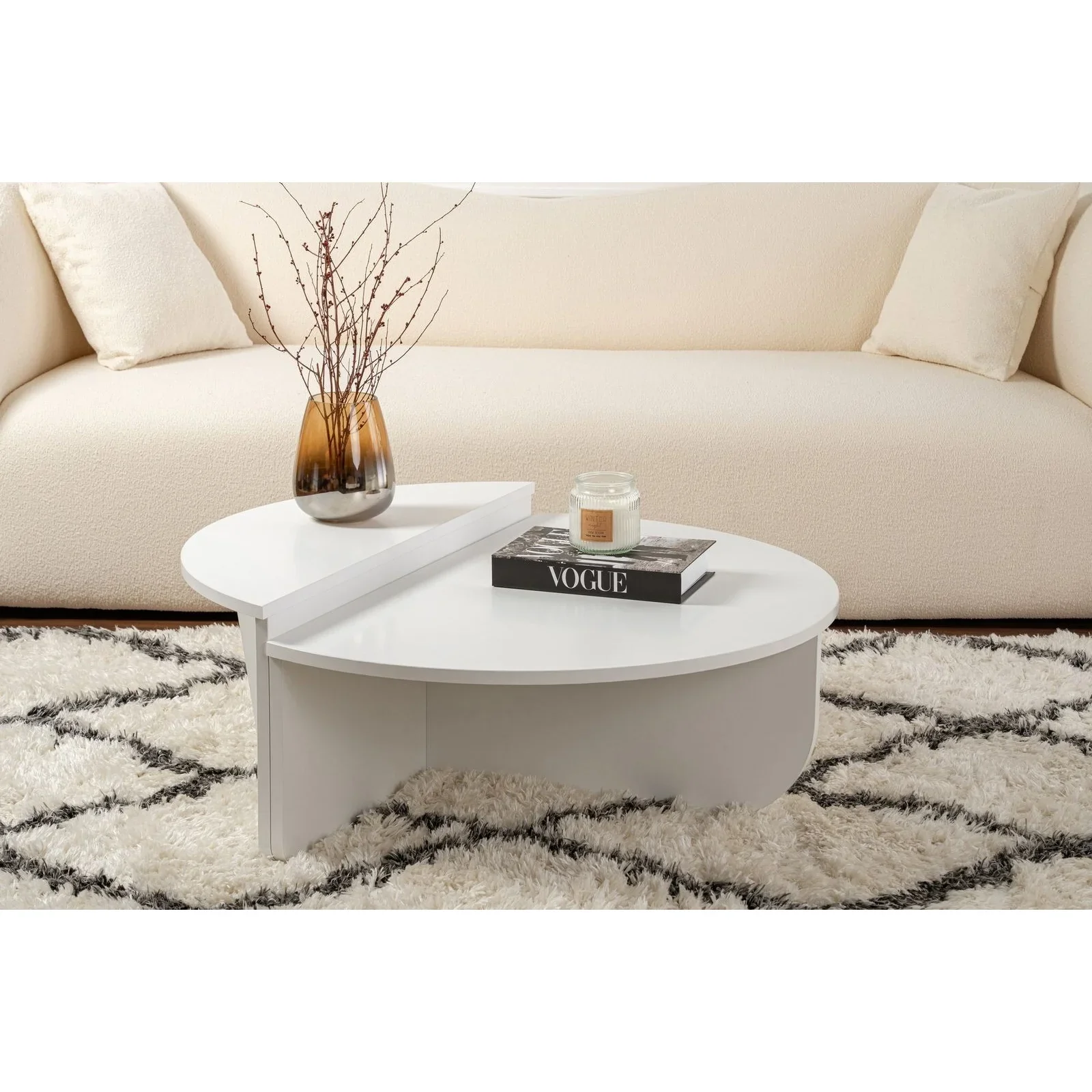 Couchtisch Orion aus Holz in verschiedenen Farben, 90x60x30 cm - Image 50