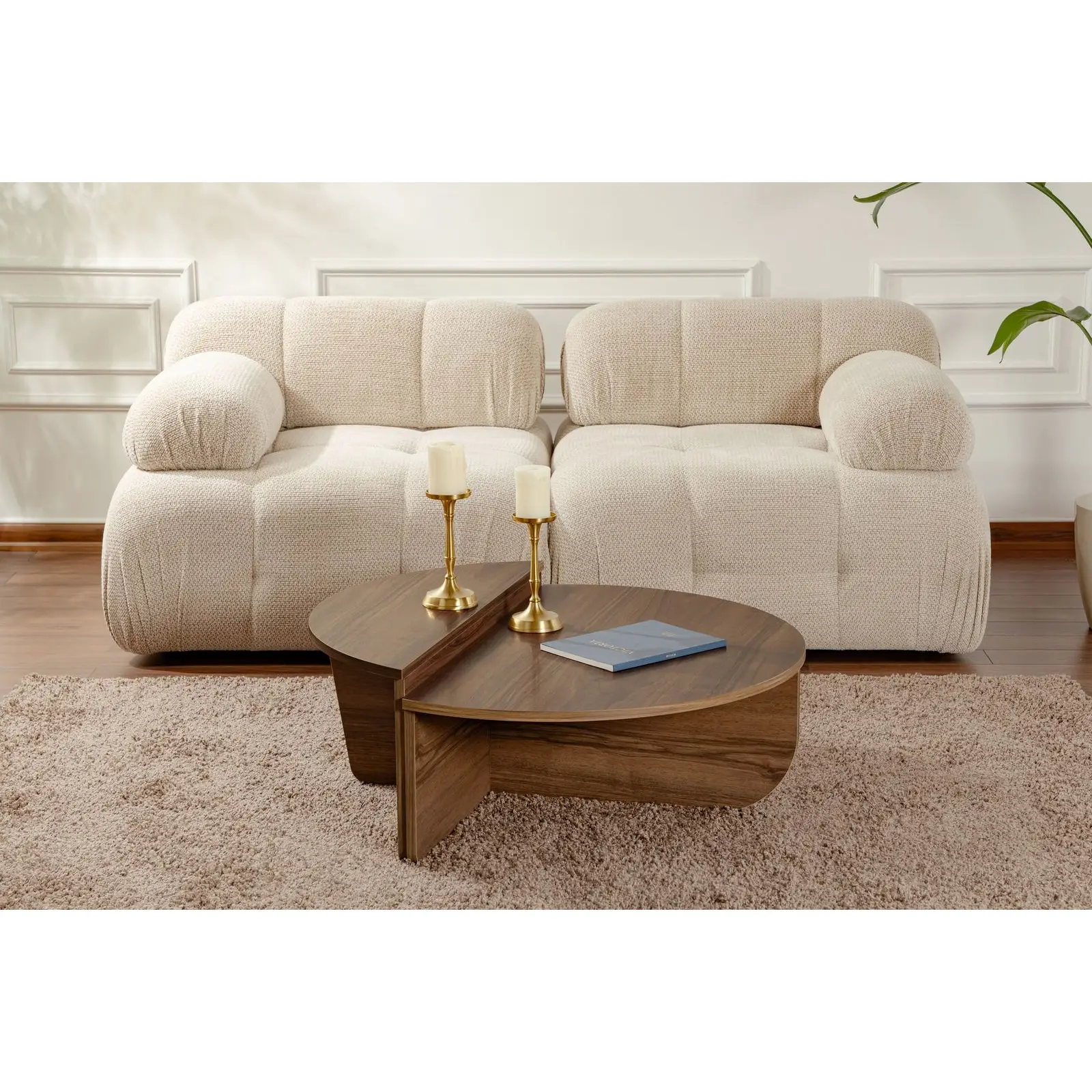 Couchtisch Orion aus Holz in verschiedenen Farben, 90x60x30 cm - Image 59
