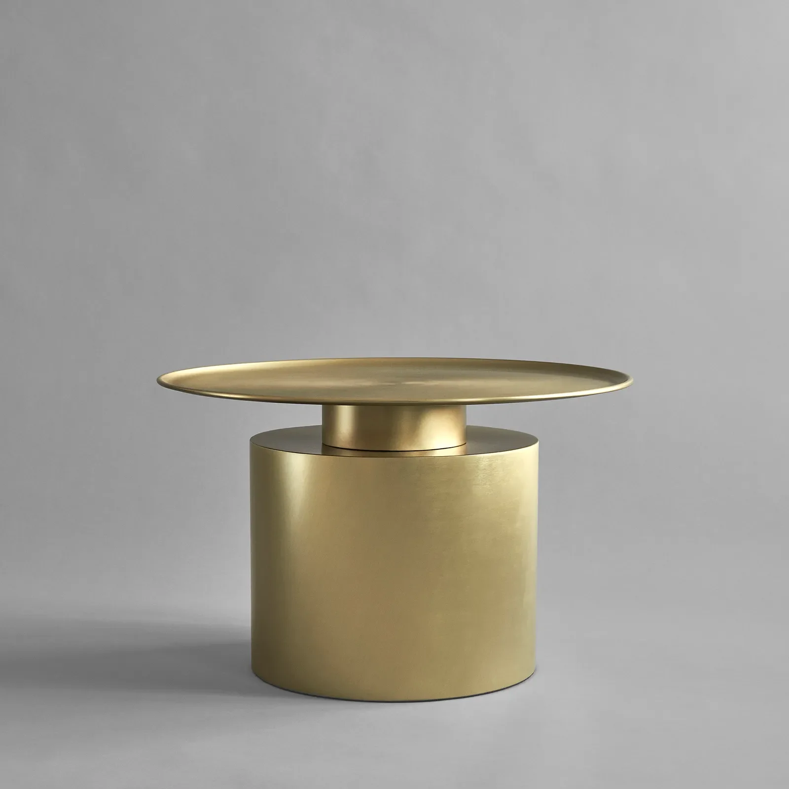 Couchtisch Pillar aus Metall, Niedrig