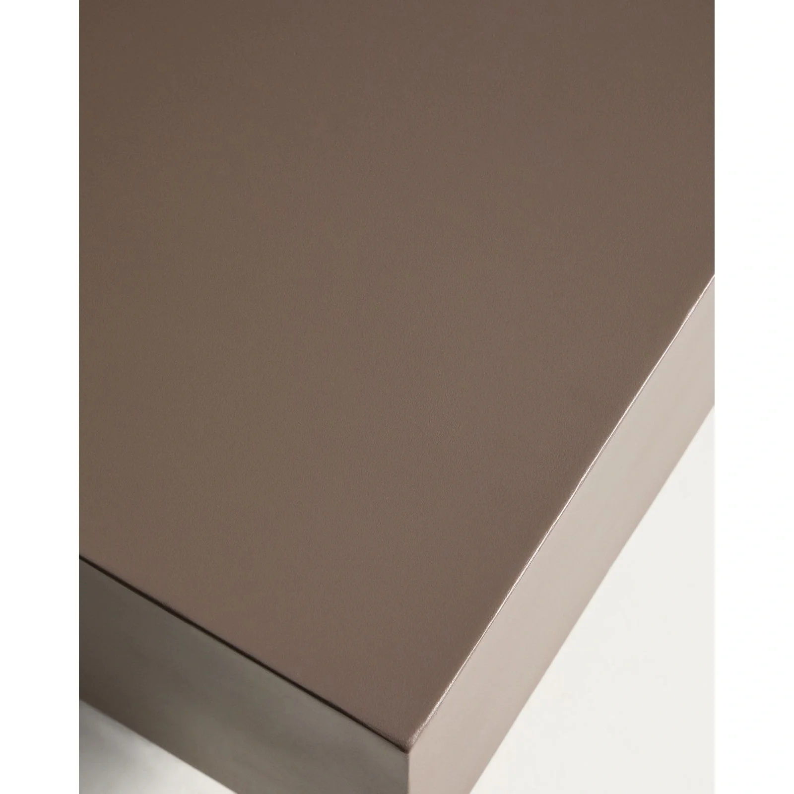 Couchtisch Rustella aus braunem Zement, 80 x 60 cm - Image 8