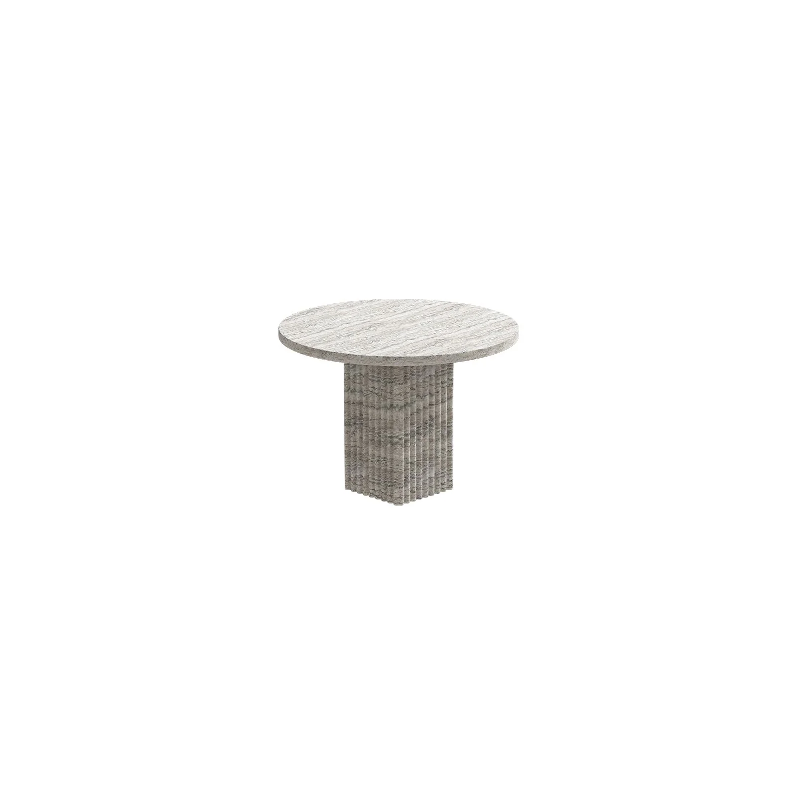 Couchtisch SoHo aus Travertin, 50×50×35 cm - Image 7