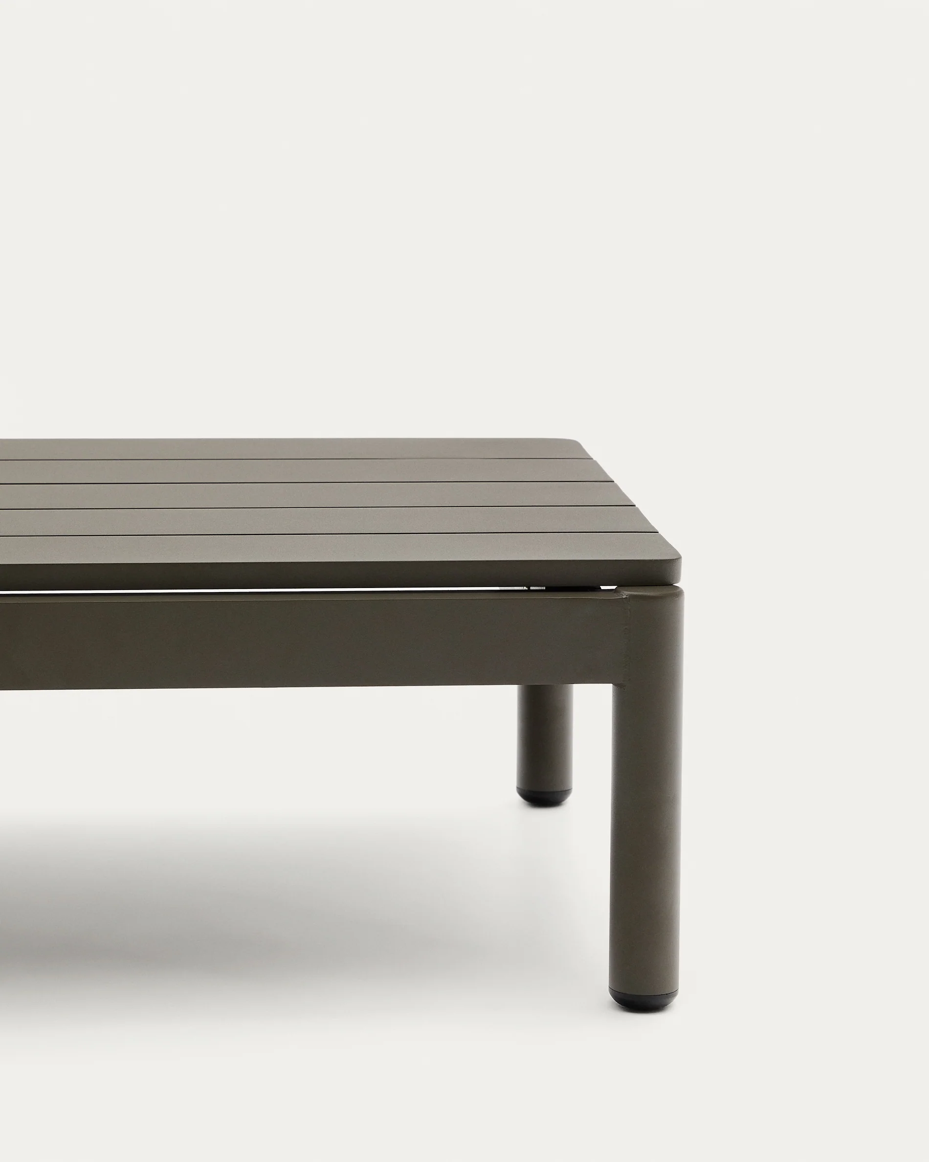 Couchtisch Sorells aus grünem Aluminium 52,4 x 91 cm - Image 3