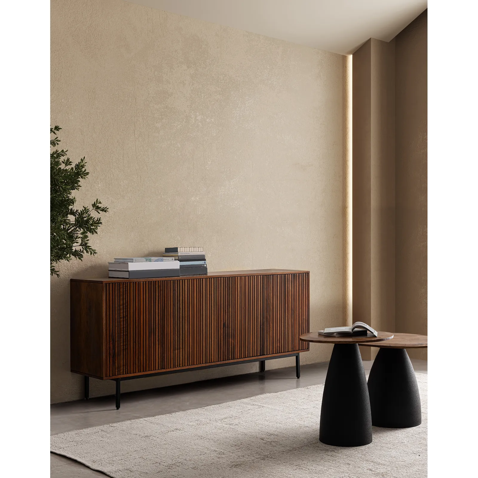 Couchtisch Natur 60x60 Stanley - Image 2