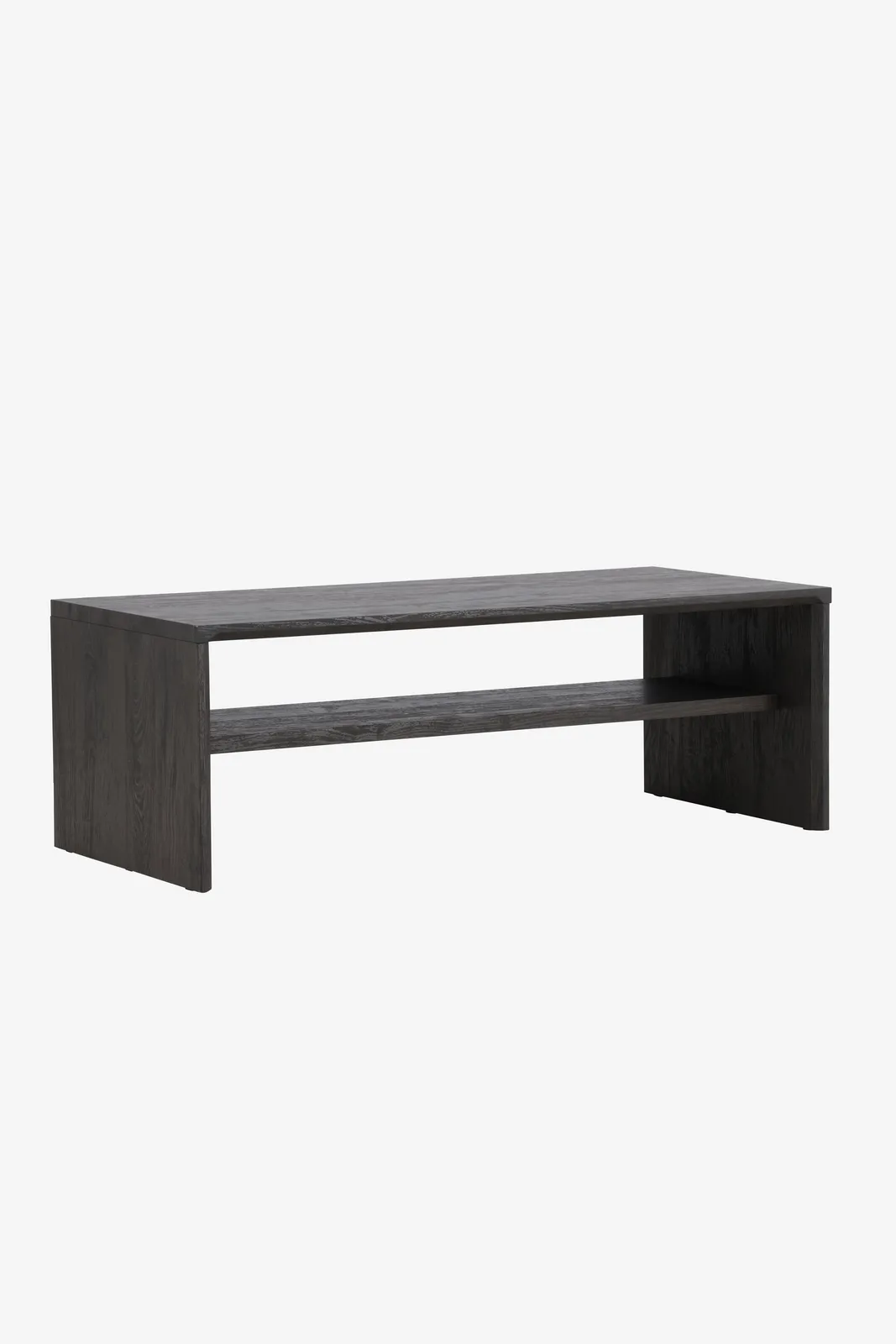 Couchtisch Telemarket in schwarz, 50x110x38 cm - Image 10