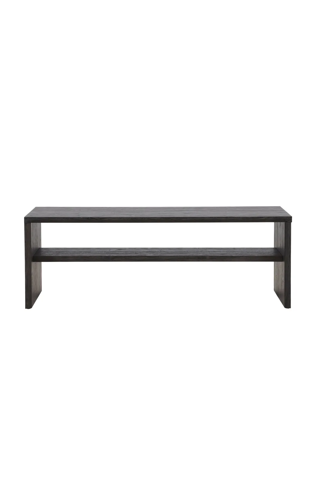 Couchtisch Telemarket in schwarz, 50x110x38 cm - Image 11