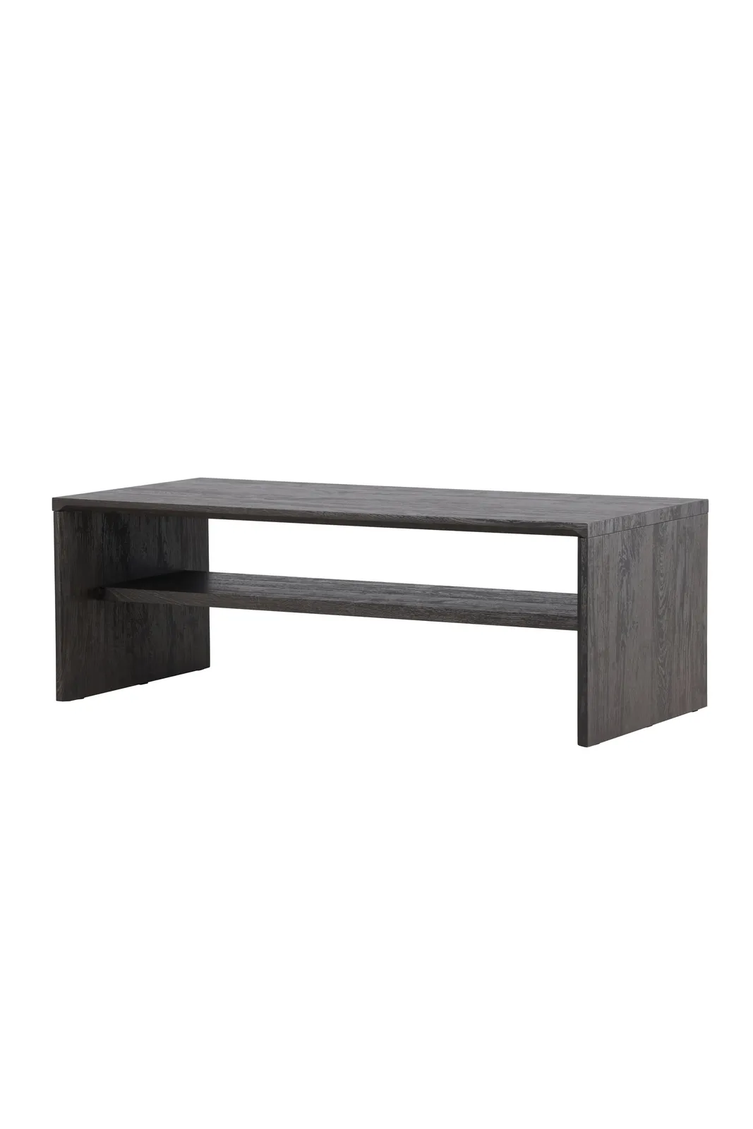 Couchtisch Telemarket in schwarz, 50x110x38 cm - Image 6