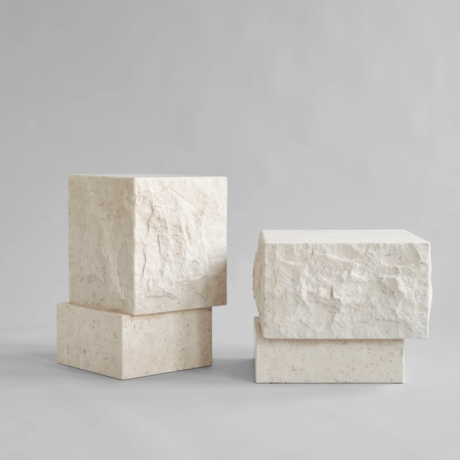 Couchtisch Temple aus Kalkstein, klein, 42x40x35 cm - Image 10