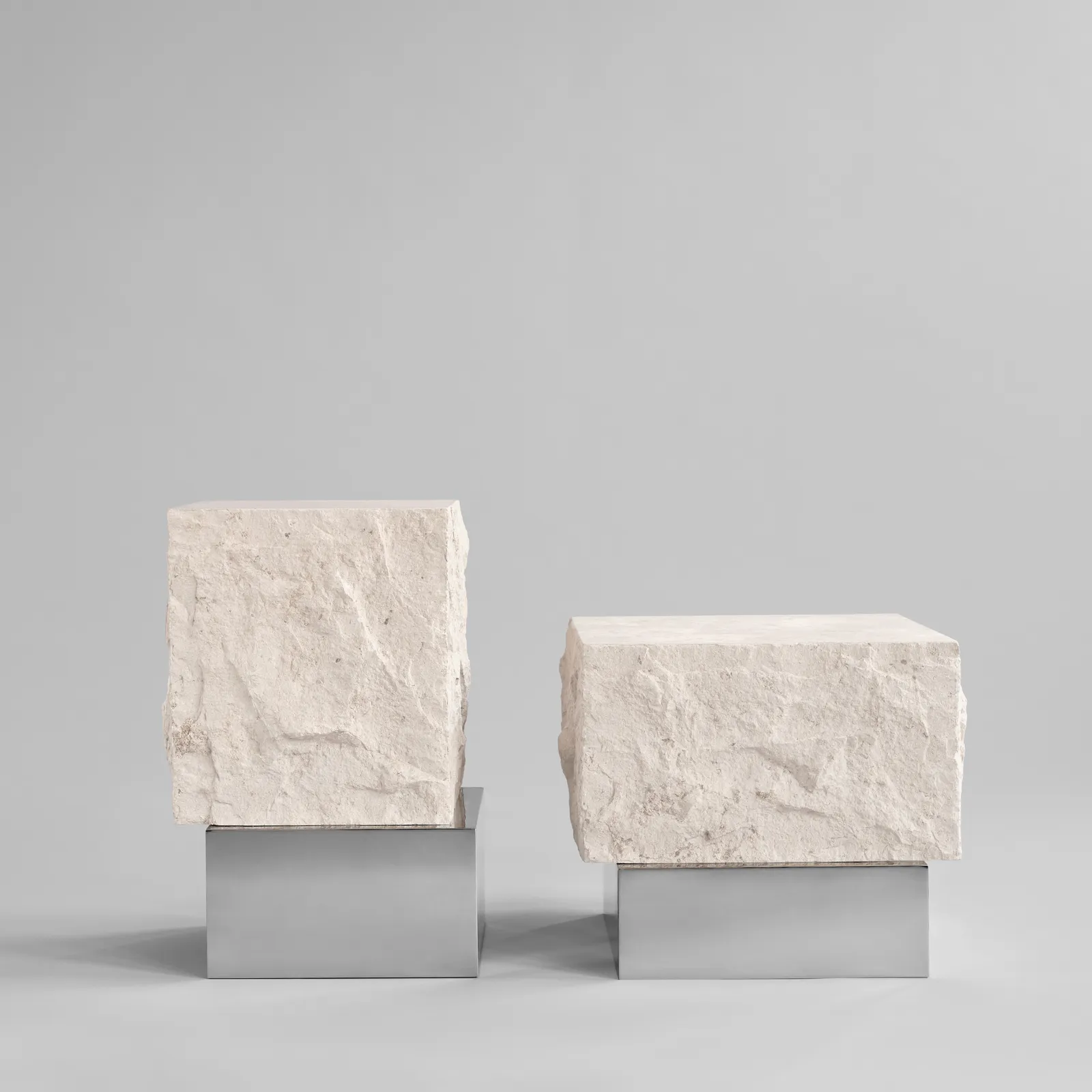 Couchtisch Temple aus Kalkstein, klein, 42x40x35 cm - Image 17