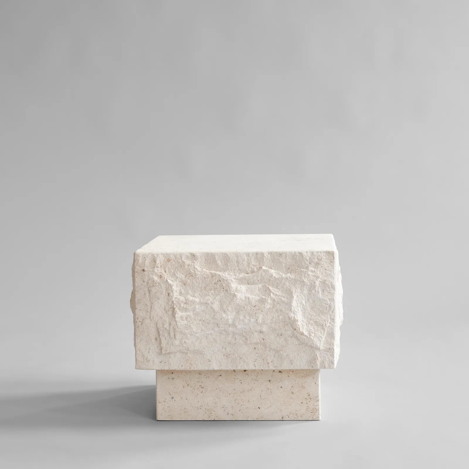 Couchtisch Temple aus Kalkstein, klein, 42x40x35 cm - Image 8