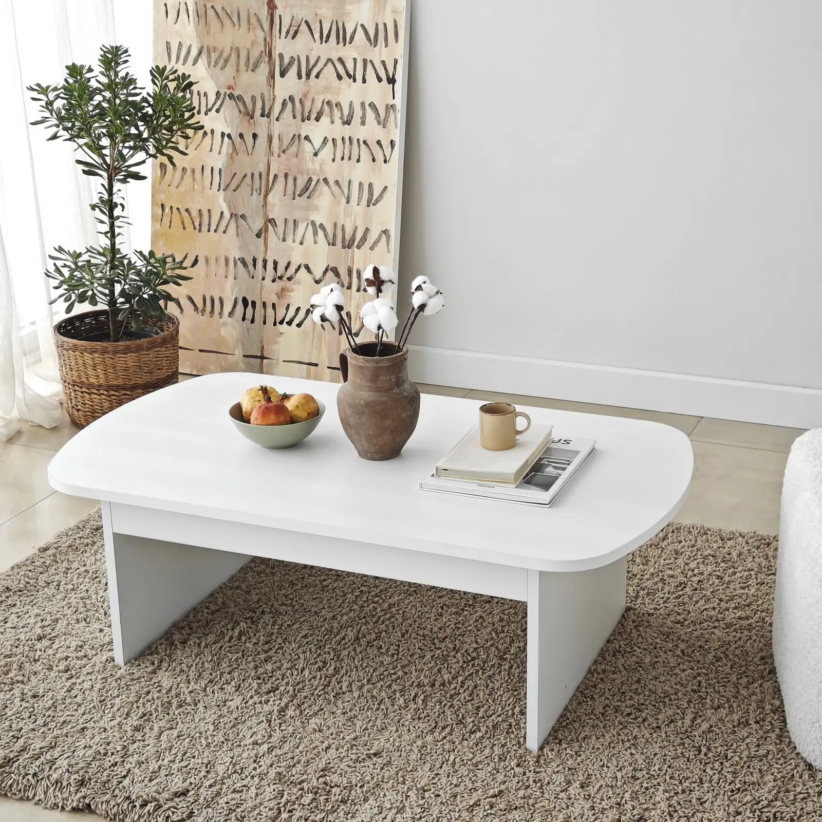 Couchtisch Theseus aus melaminbeschichteten Holz, 105×60×35 cm - Image 35