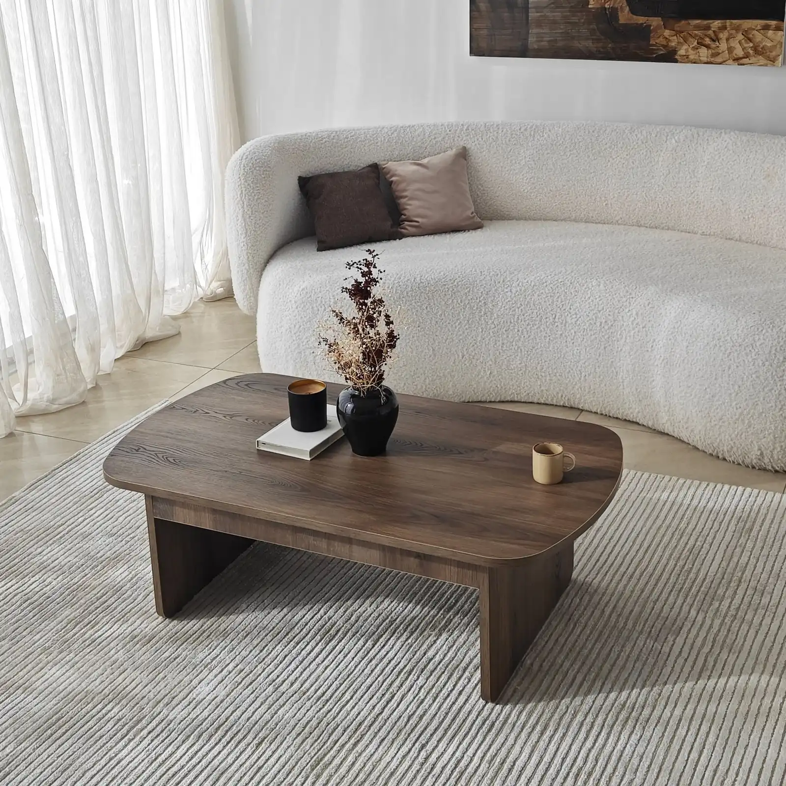 Couchtisch Theseus aus melaminbeschichteten Holz, 105×60×35 cm - Image 40