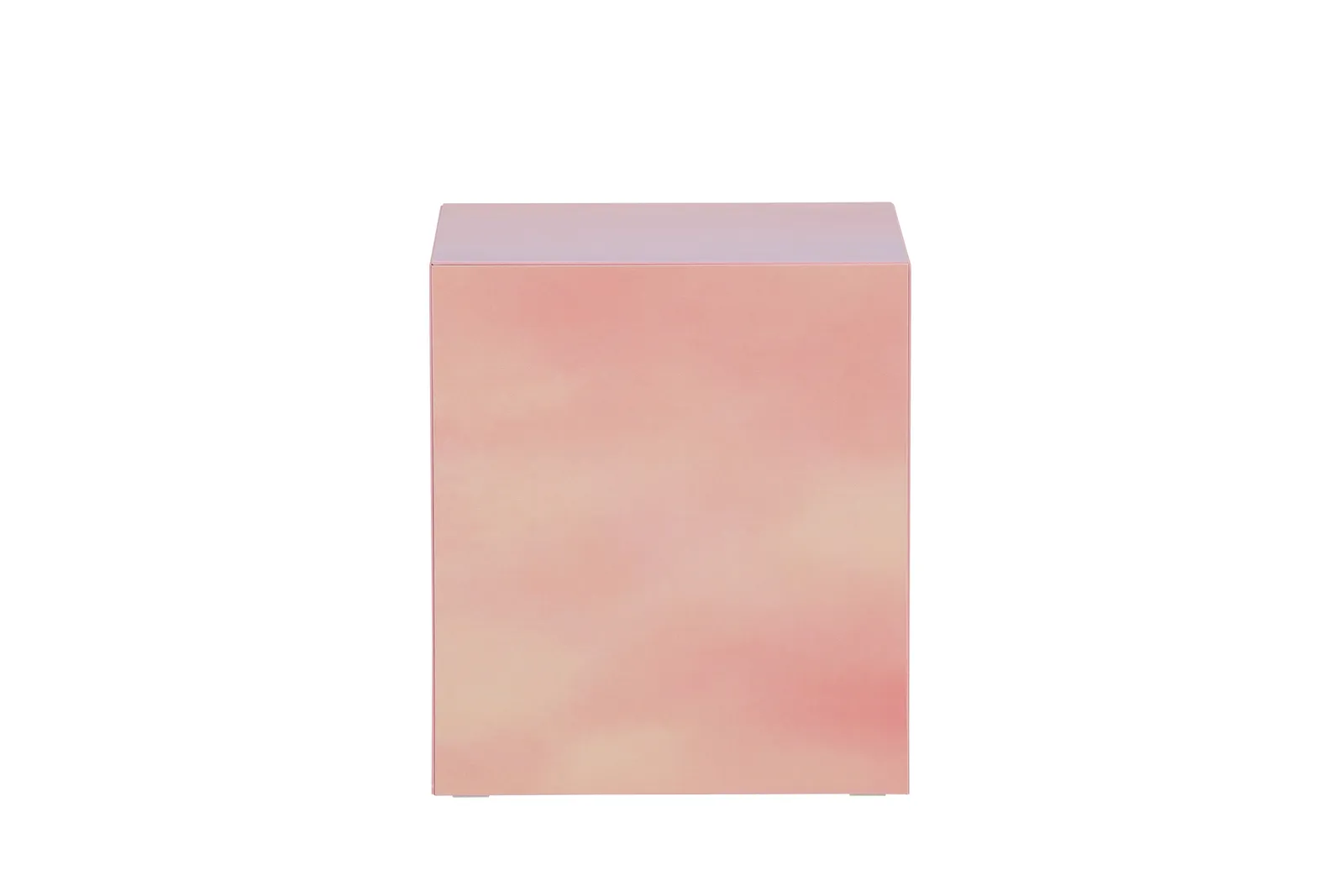Couchtisch York in rosa, 40x40x45 cm