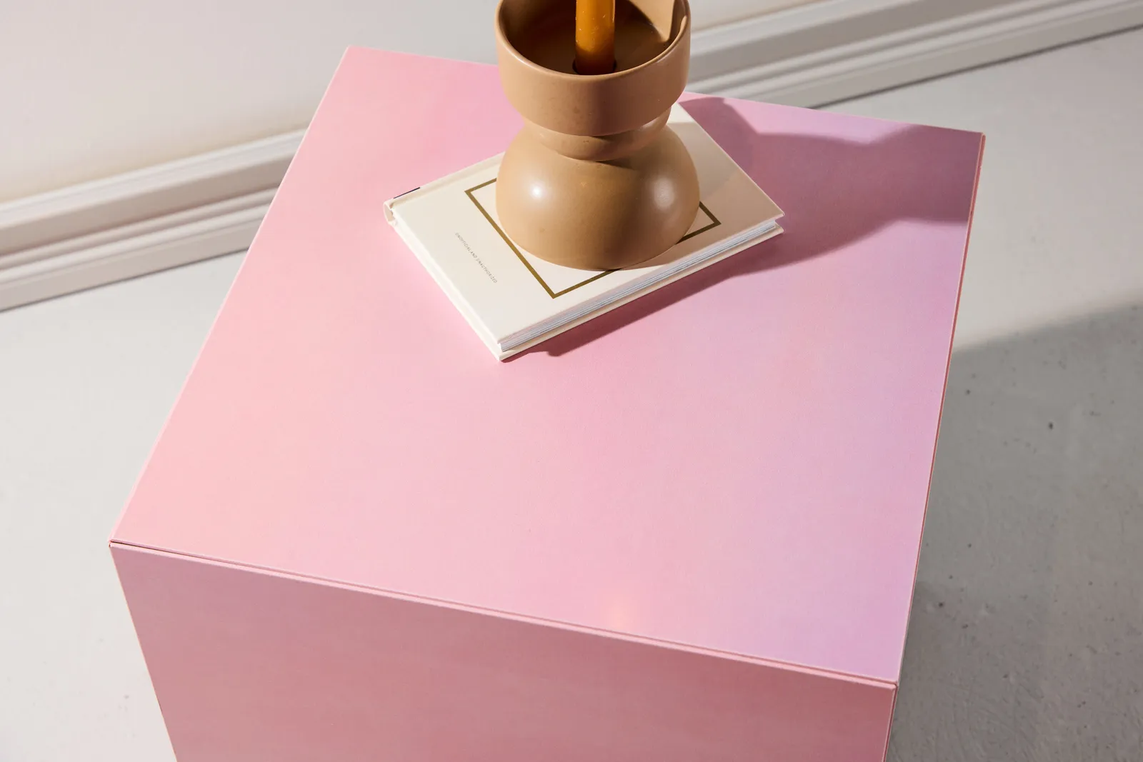Couchtisch York in rosa, 40x40x45 cm - Image 4