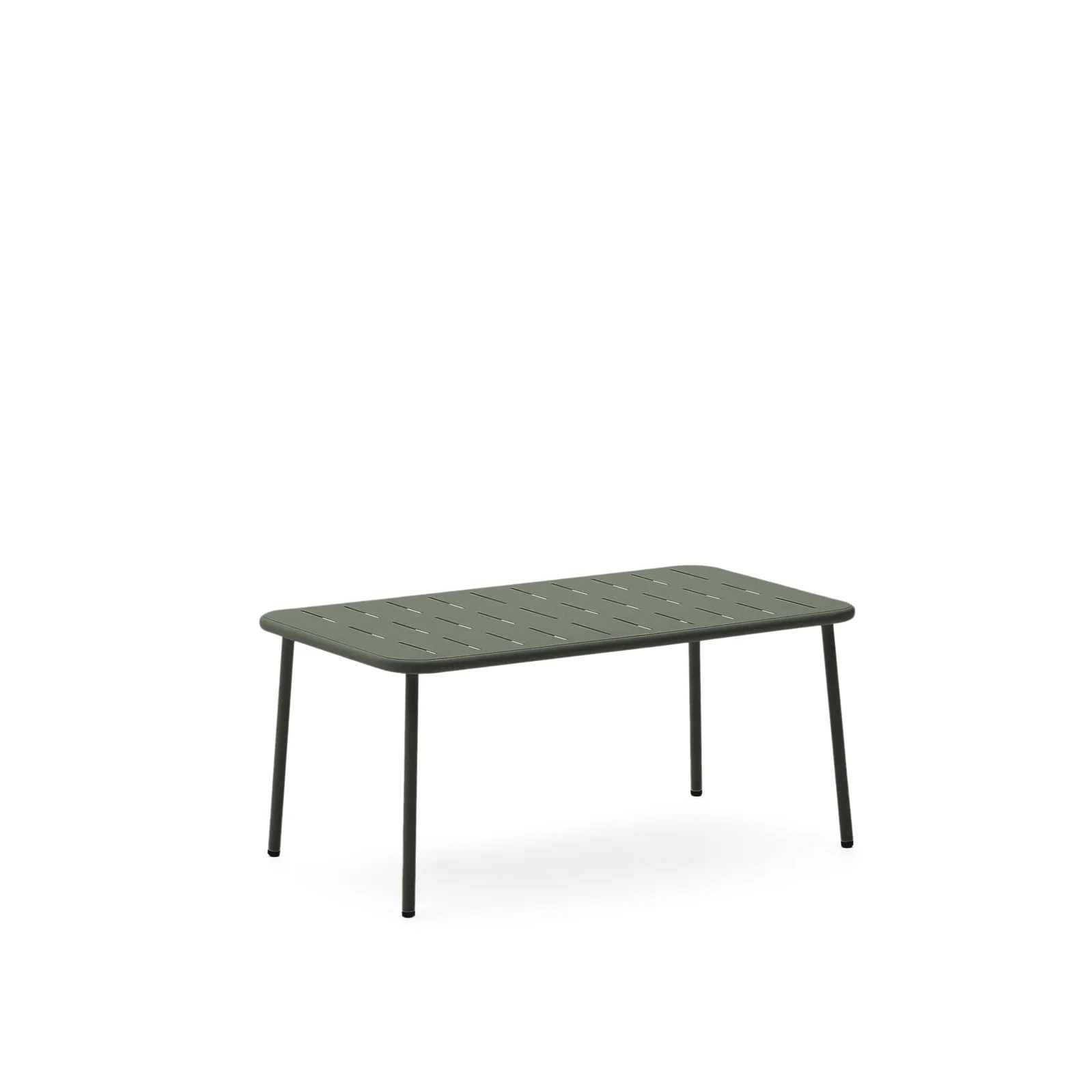 Couchtisch Zivia aus grün verzinktem Stahl 90 x 50 cm